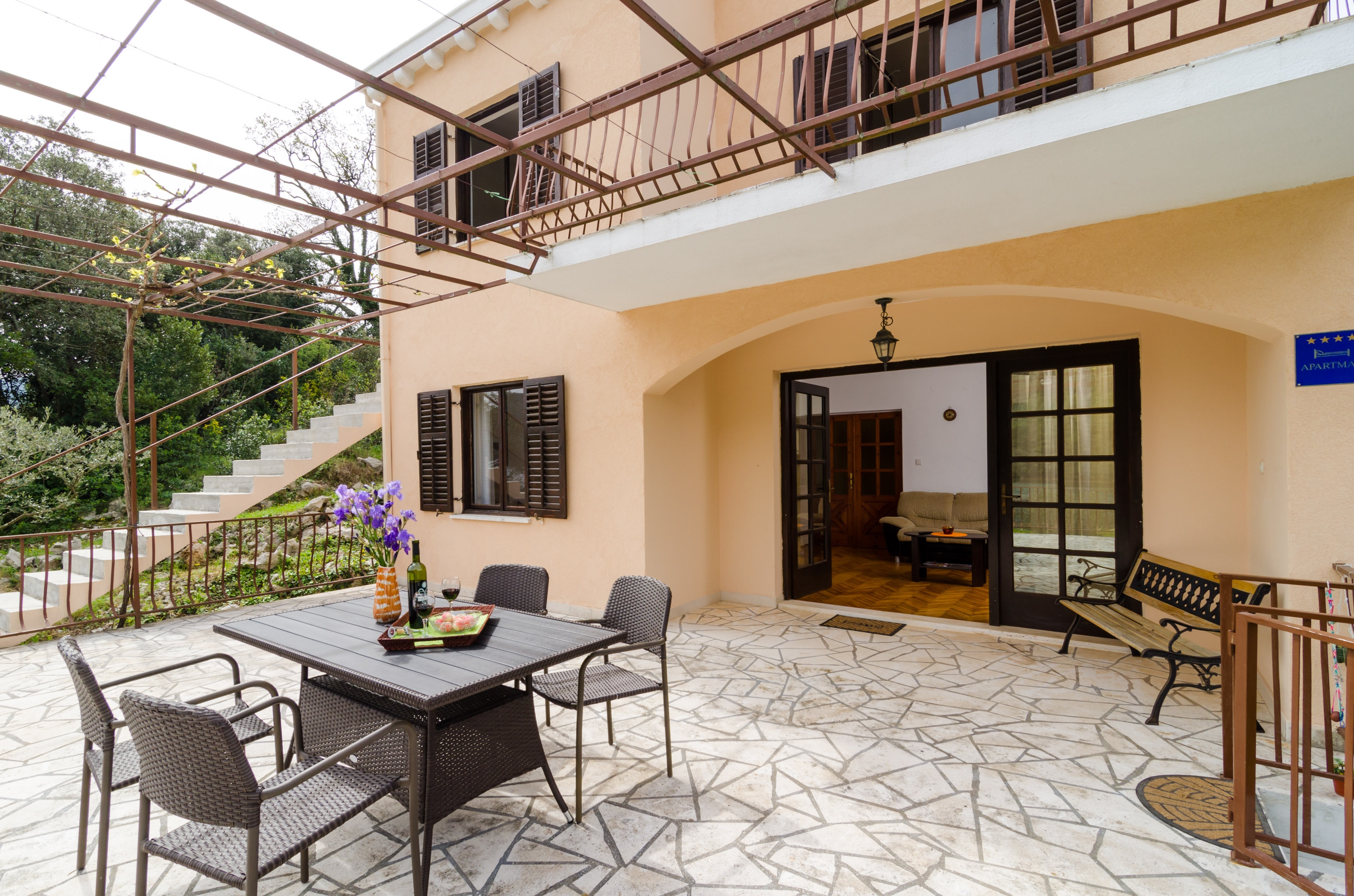 Two bedroom apartment near beach Broce, Pelješac  A-a