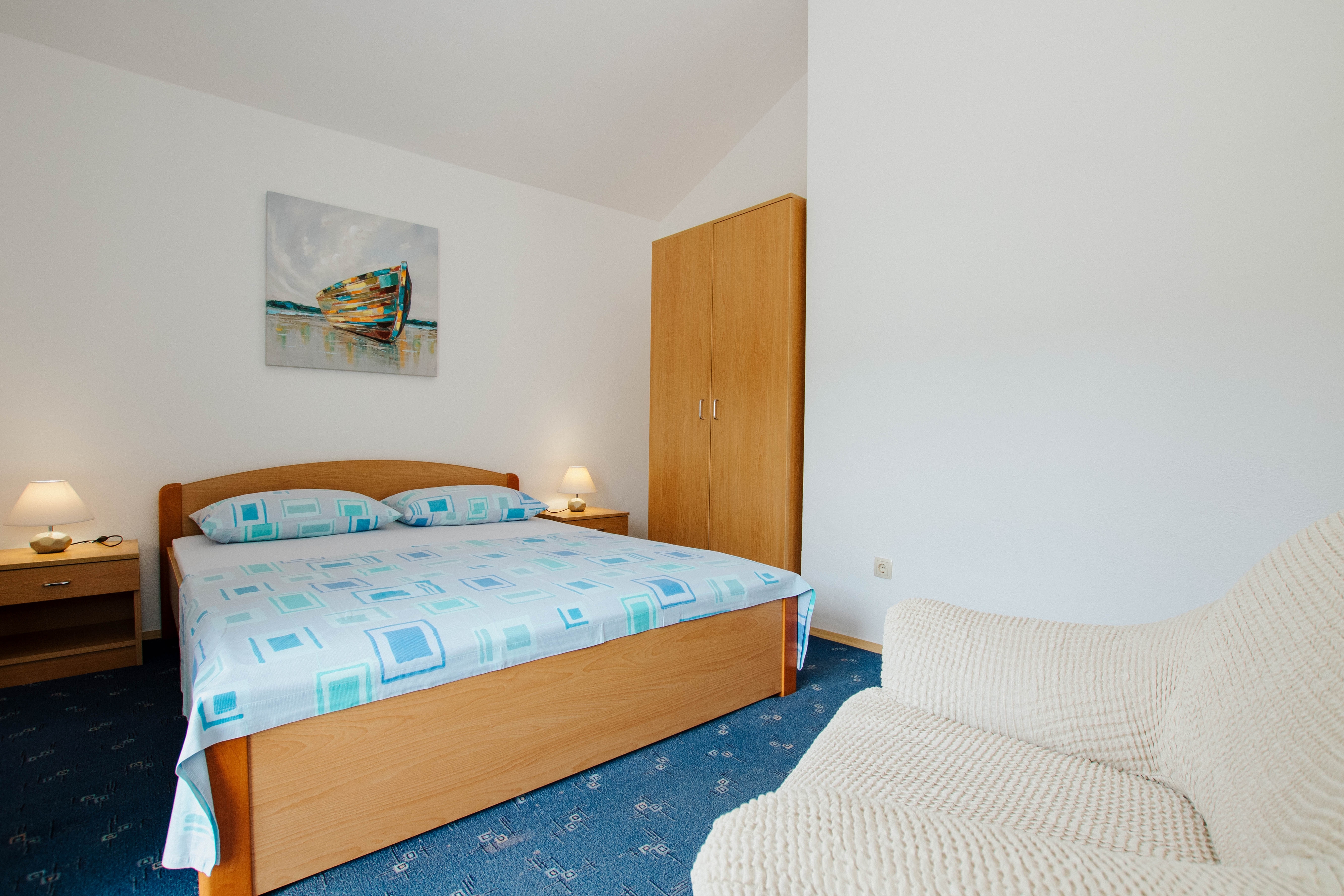 Three bedroom apartment with balcony and sea view Mastrinka, Čiovo  A-a