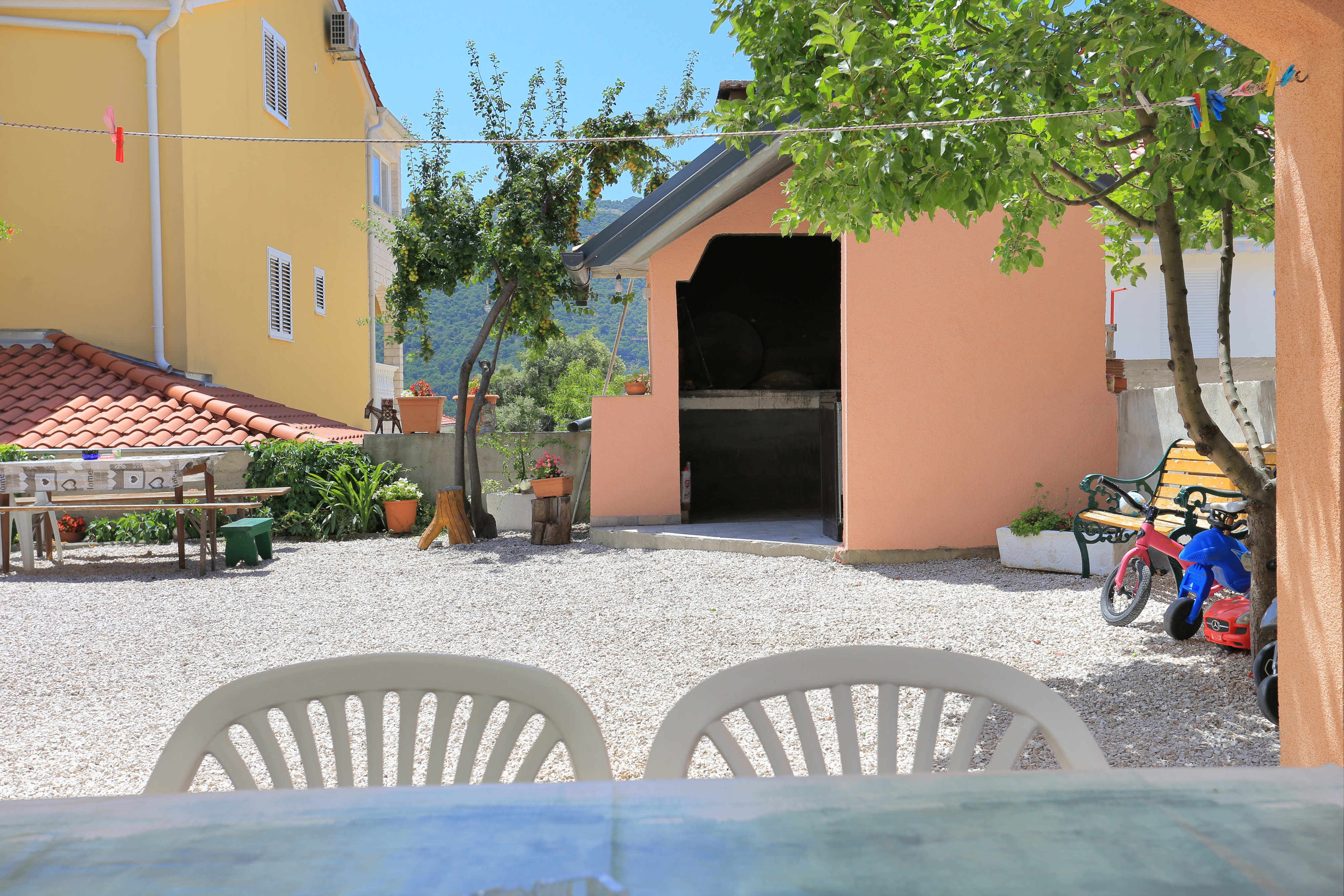 One bedroom apartment with terrace Grebaštica, Šibenik  A-c