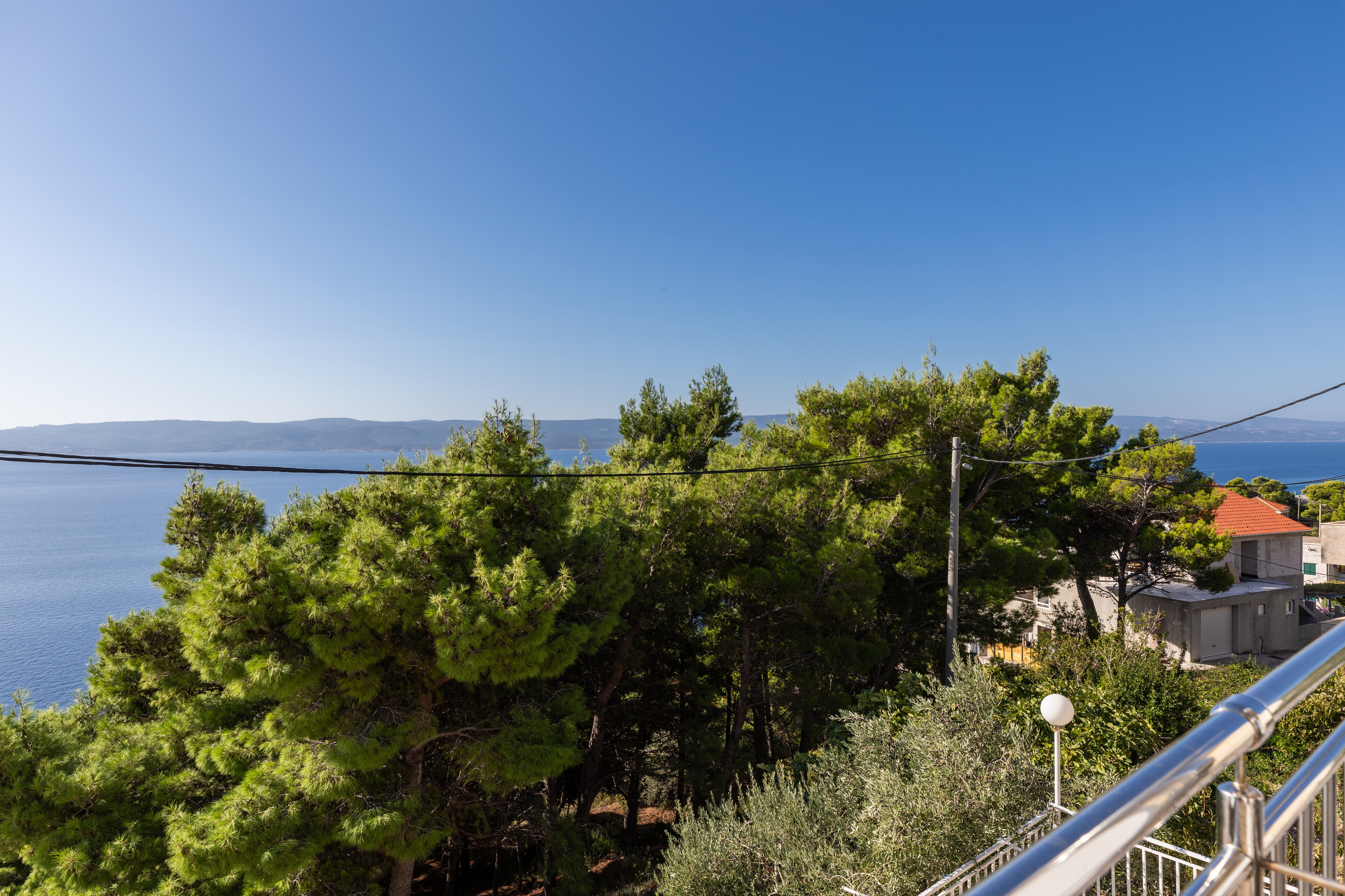 One bedroom apartment with balcony and sea view Marušići, Omiš  A-b