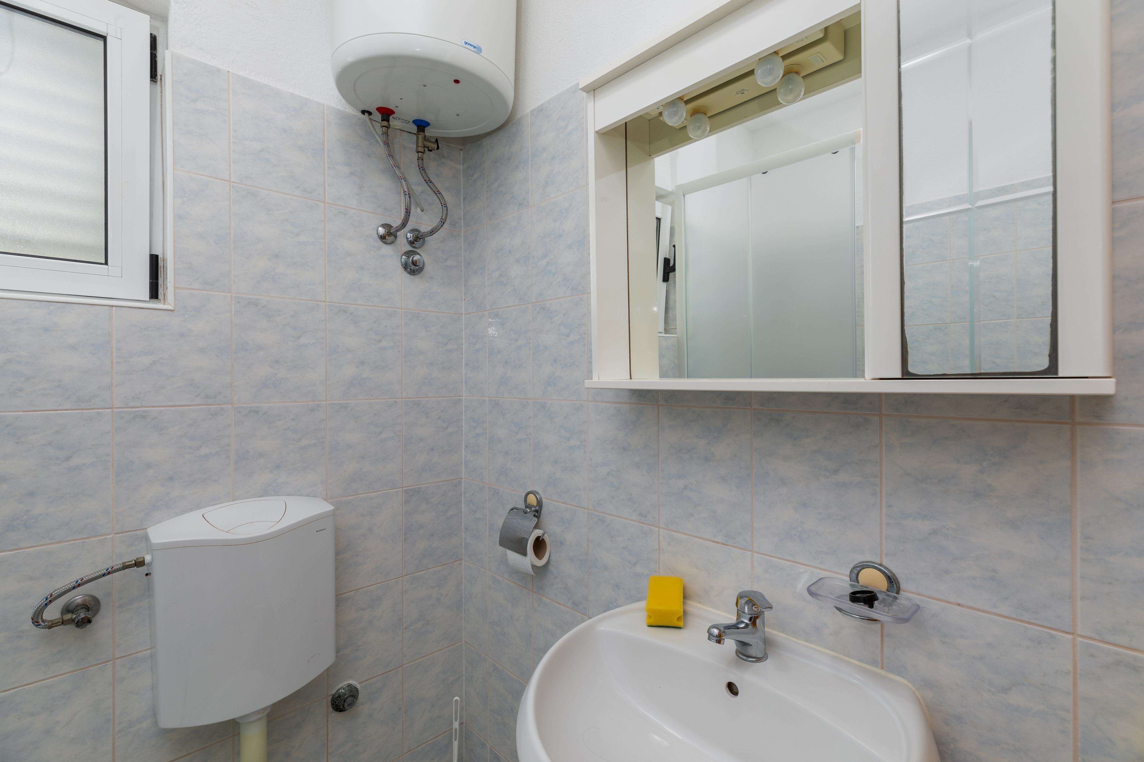 One bedroom apartment with balcony and sea view Marušići, Omiš  A-b