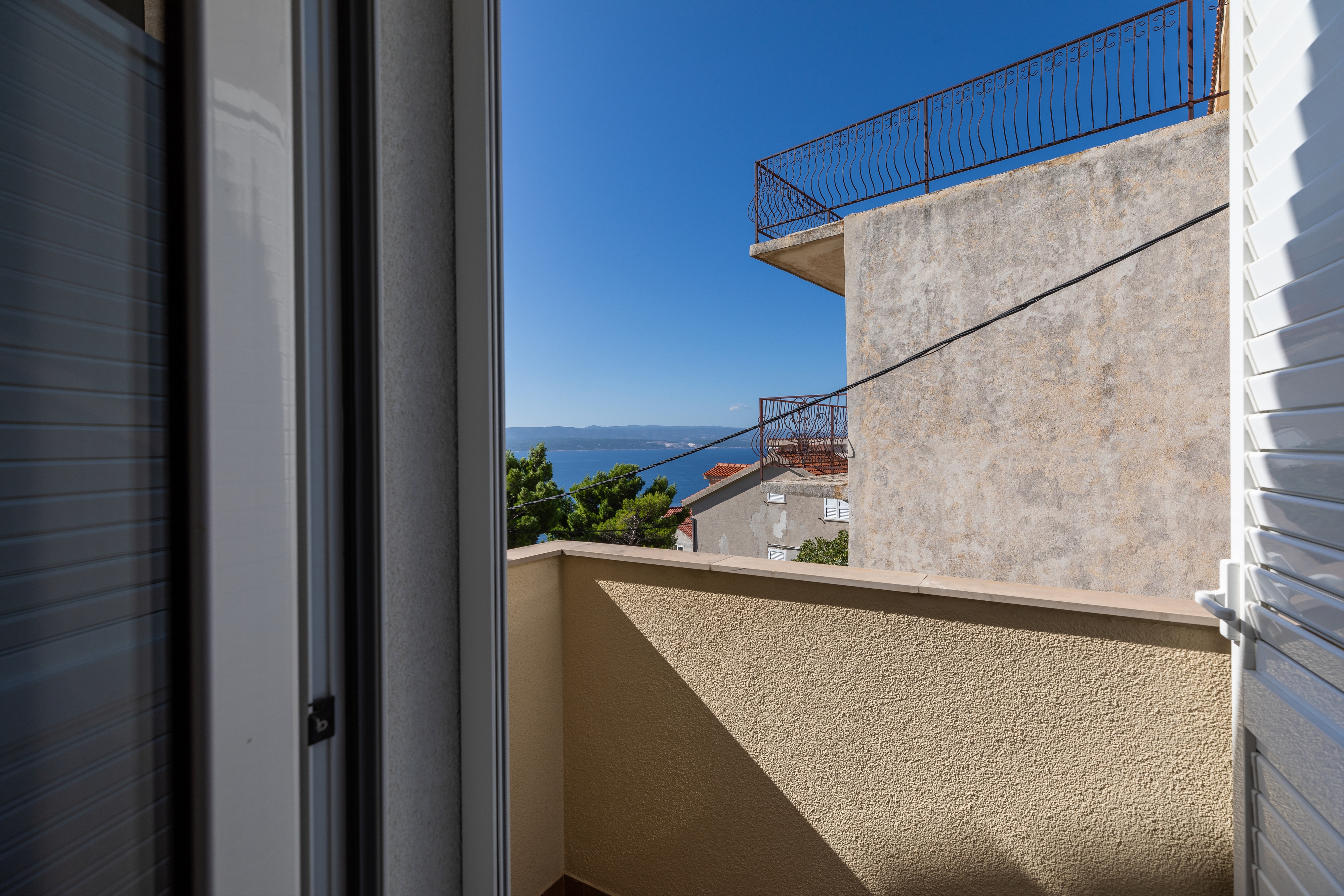 One bedroom apartment with terrace and sea view Marušići, Omiš  A-d