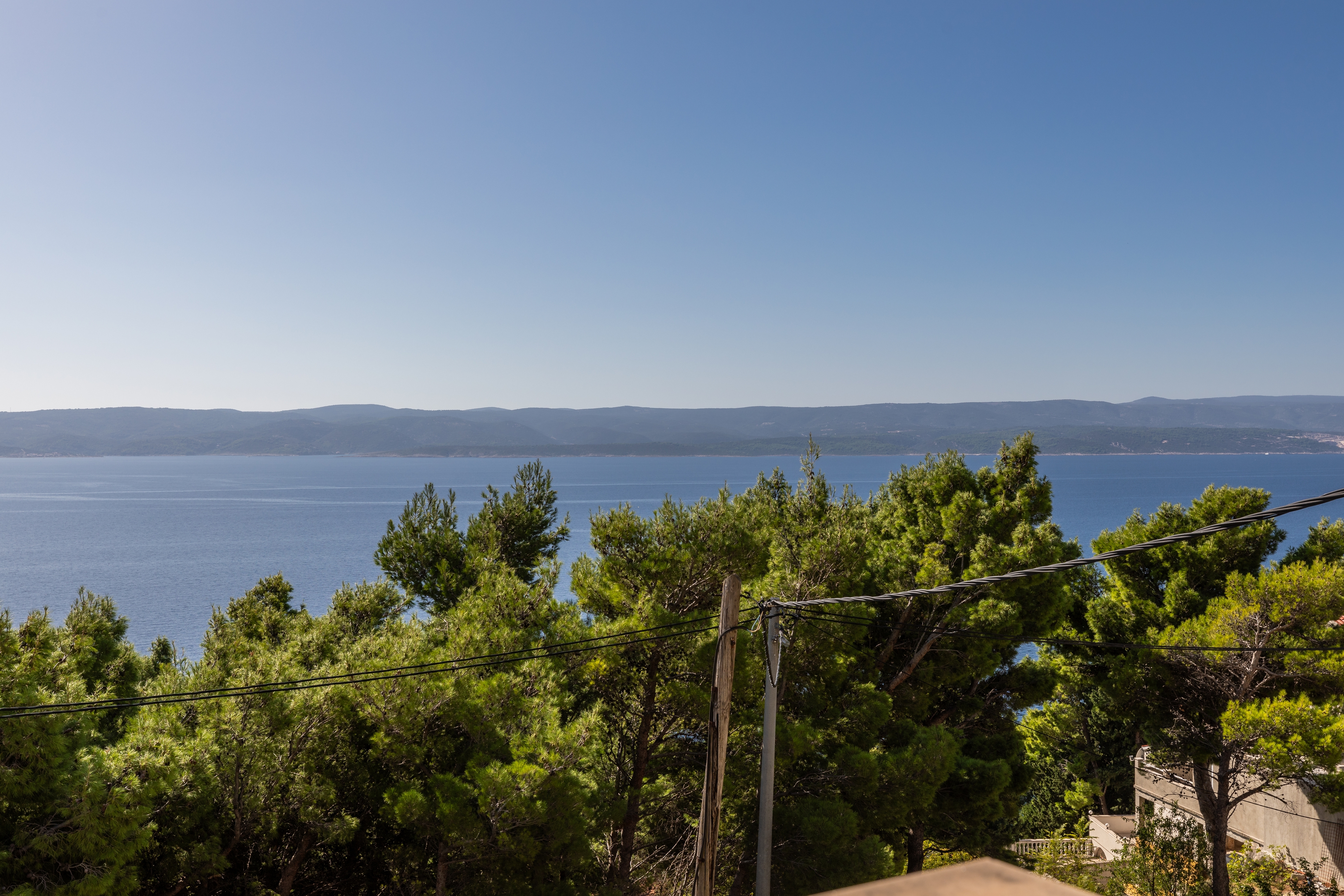 One bedroom apartment with terrace and sea view Marušići, Omiš  A-d