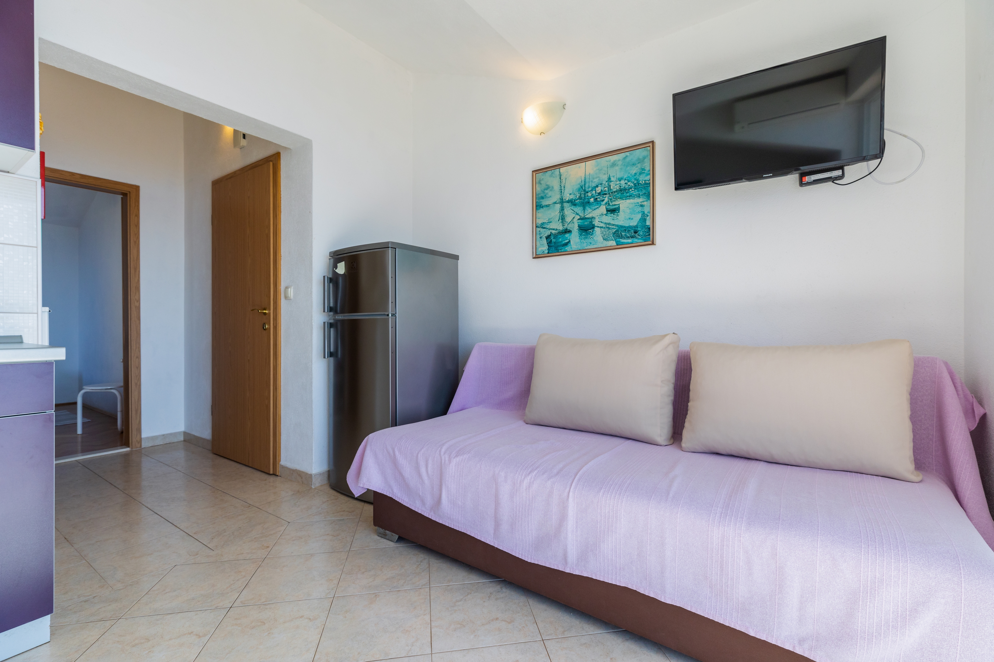 One bedroom apartment with terrace and sea view Marušići, Omiš (A-1131-d)