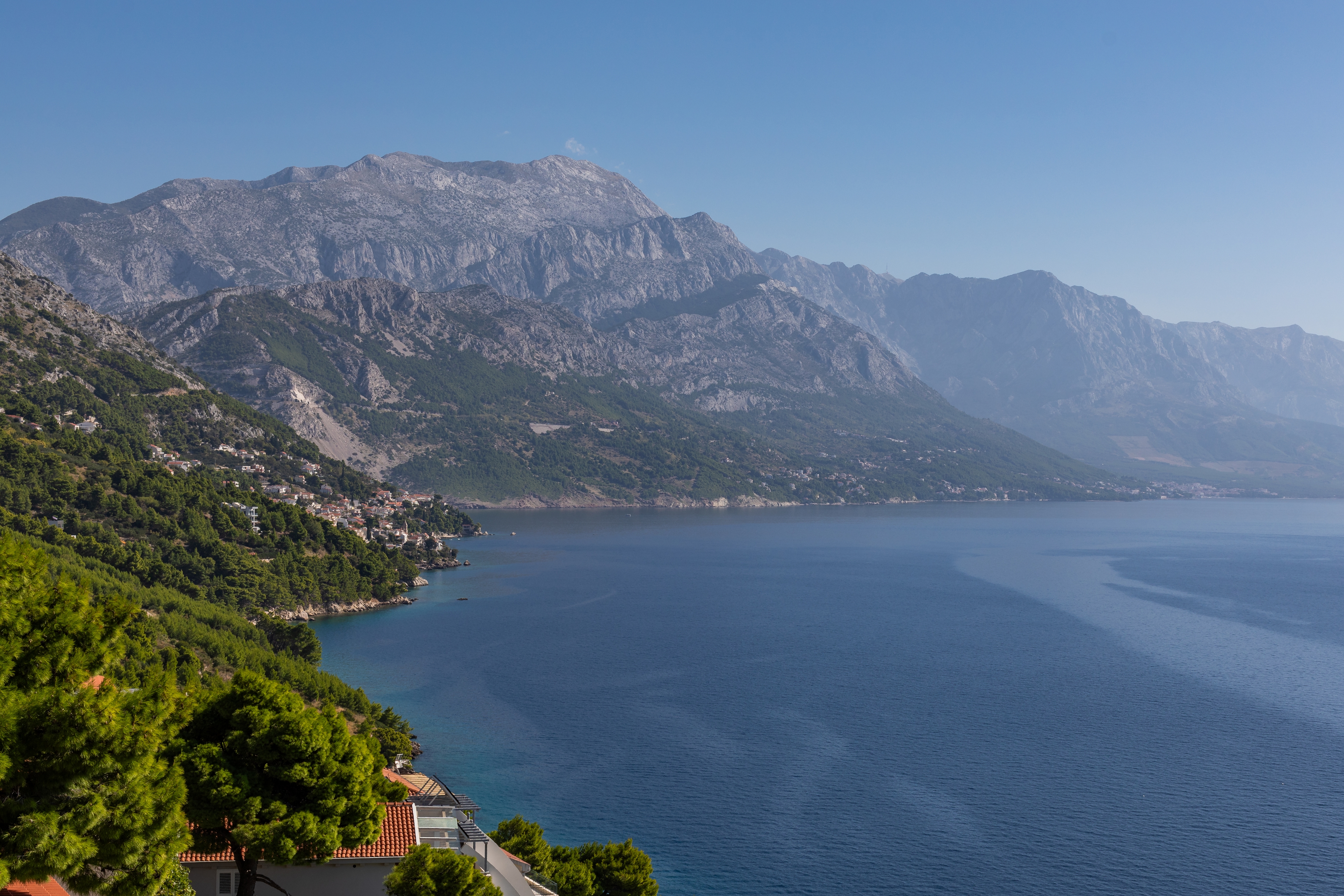 One bedroom apartment with terrace and sea view Marušići, Omiš  A-d