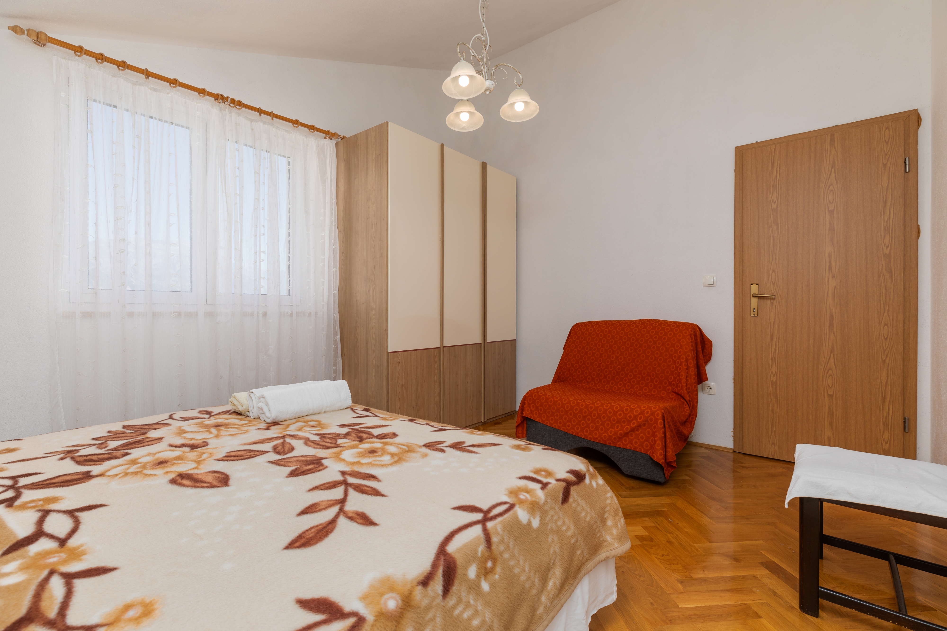 One bedroom apartment with terrace and sea view Marušići, Omiš  A-e