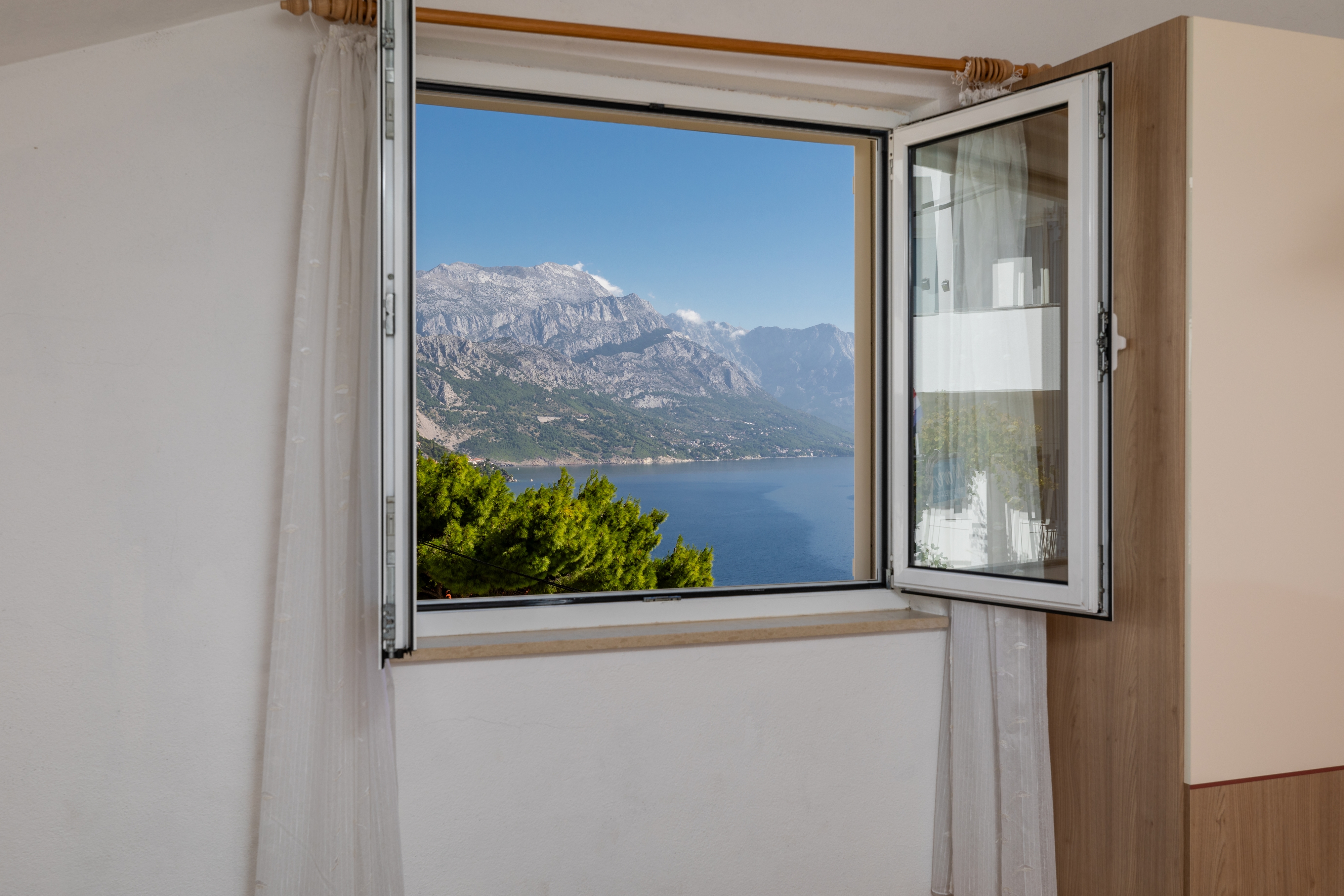 One bedroom apartment with terrace and sea view Marušići, Omiš  A-e
