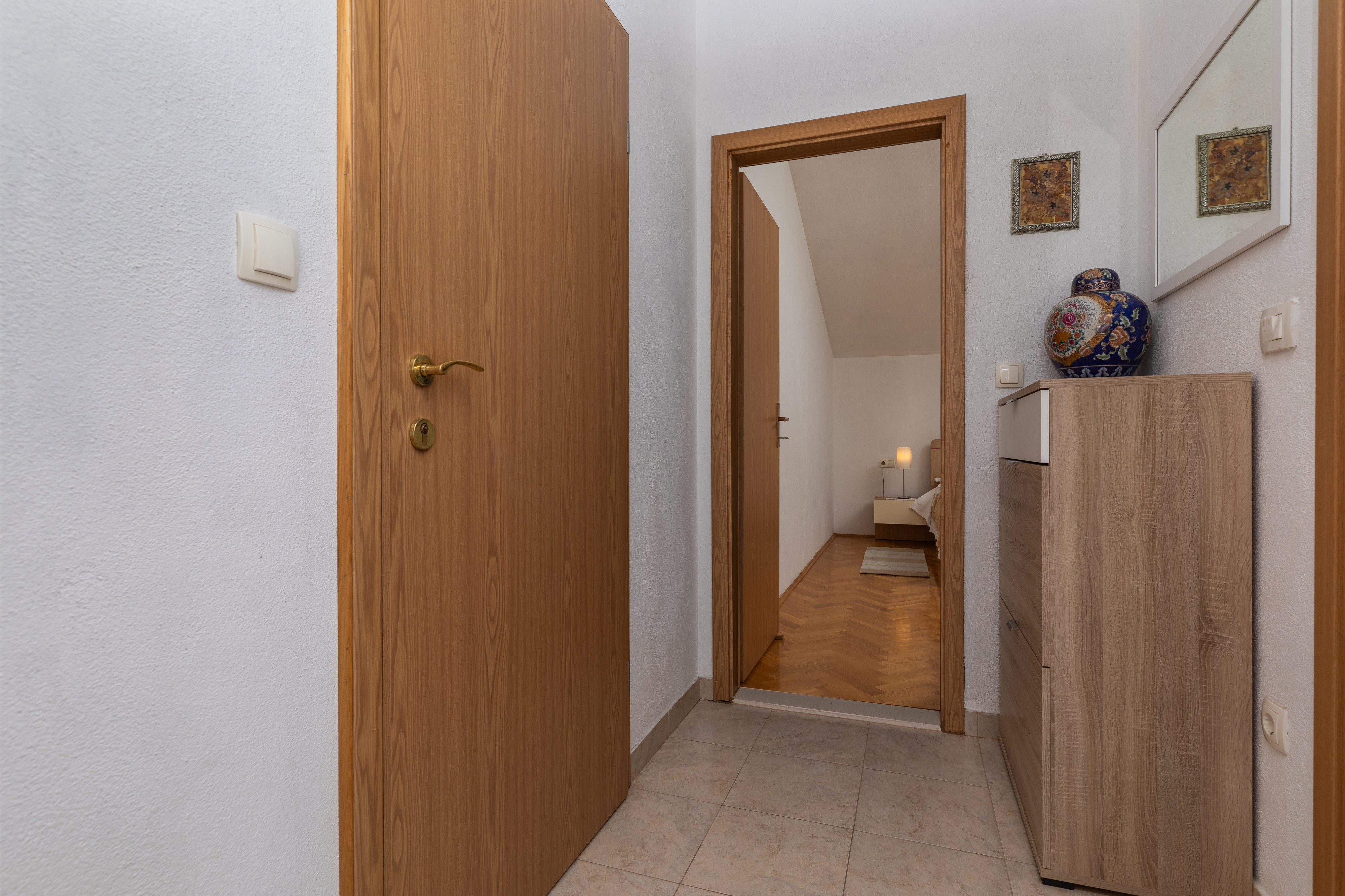 One bedroom apartment with terrace and sea view Marušići, Omiš  A-e