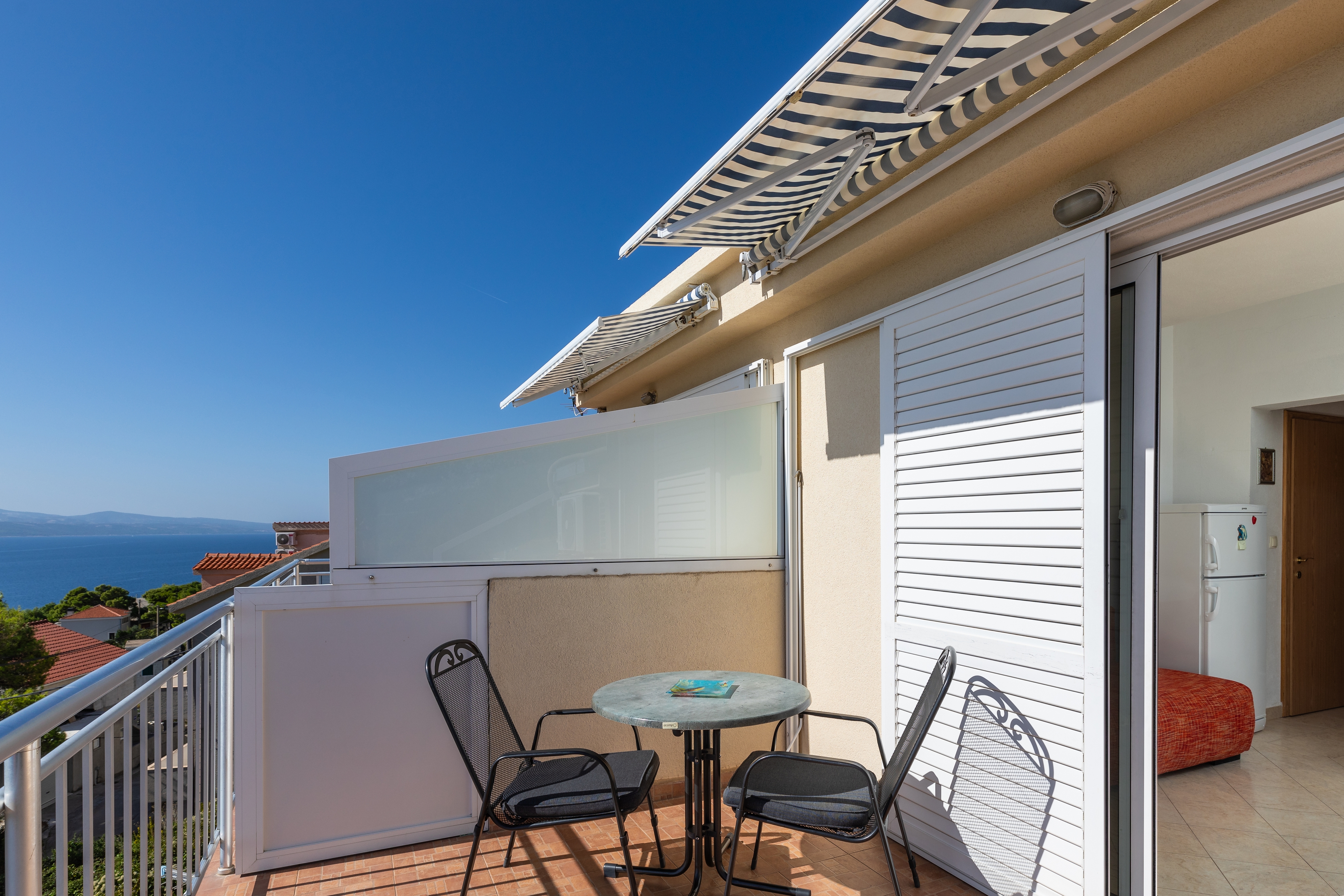 One bedroom apartment with terrace and sea view Marušići, Omiš  A-e