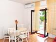 Dining room Supetar, Dining room in the apartment, air condition available, (pet friendly) and WiFi.