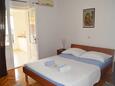 Makarska, Bedroom 2 in the apartment, air condition available, (pet friendly) and WiFi.