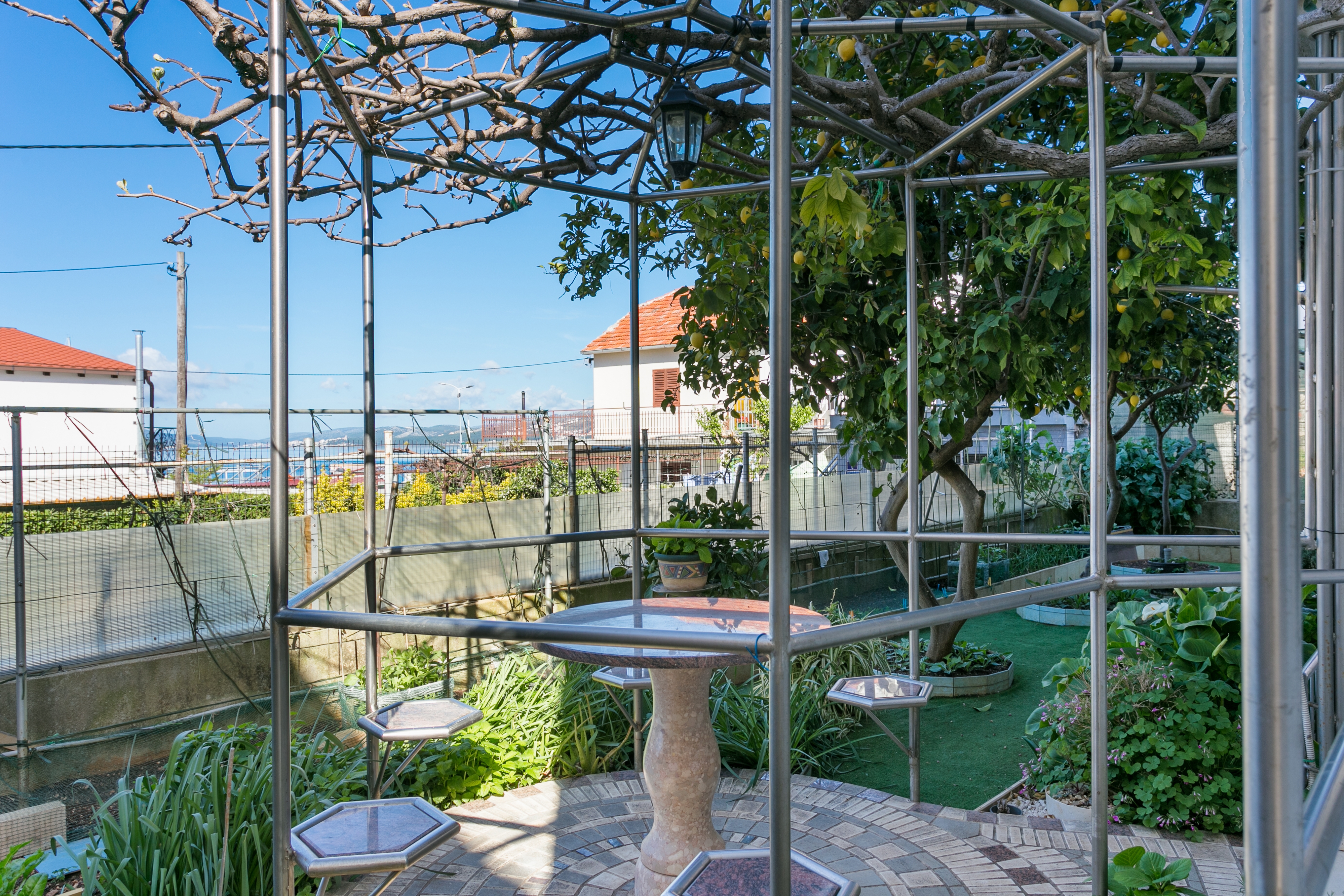 Studio flat with terrace and sea view Okrug Gornji, Čiovo  AS-a