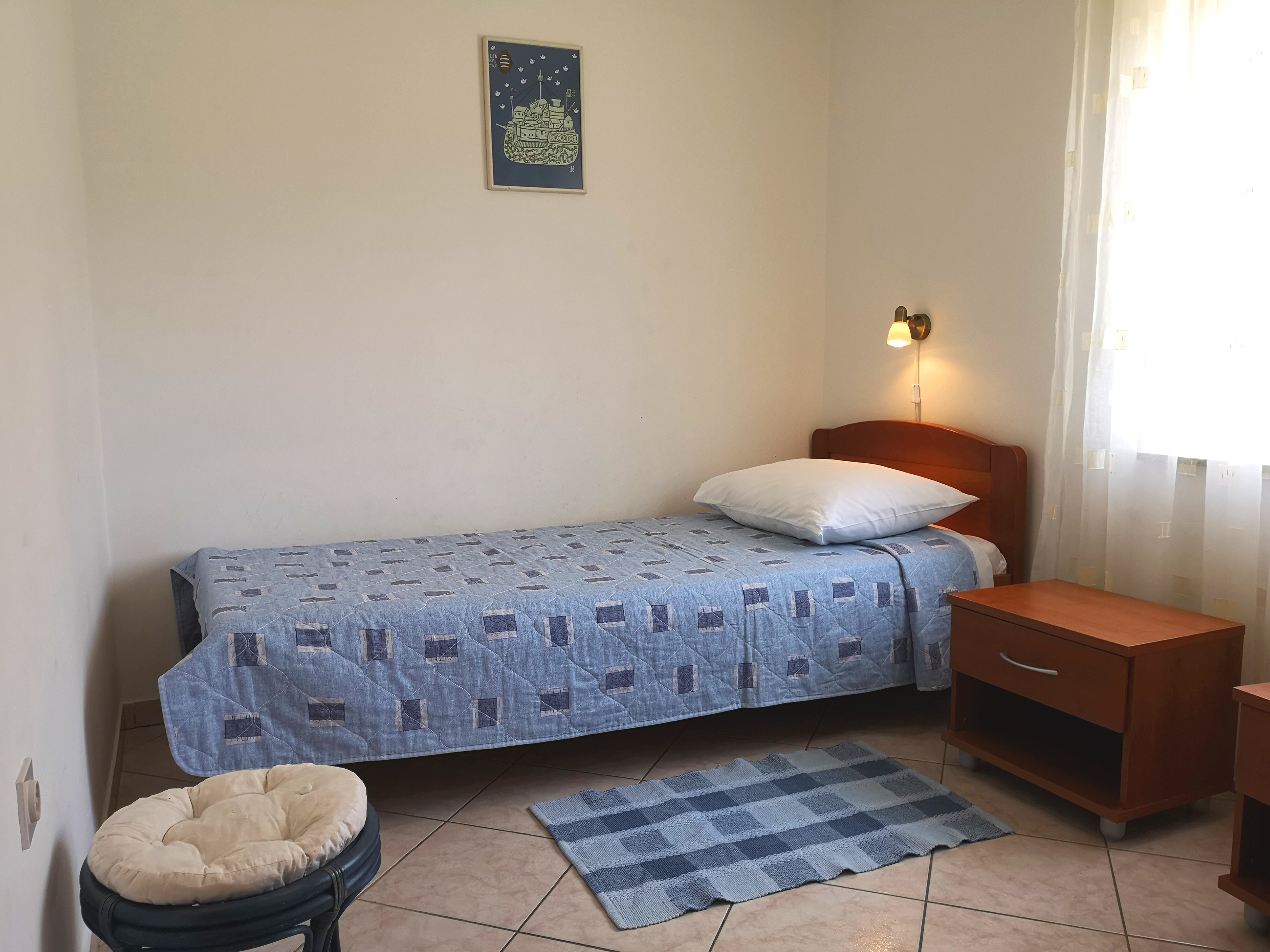 Two bedroom apartment with terrace Banjol, Rab  A-b
