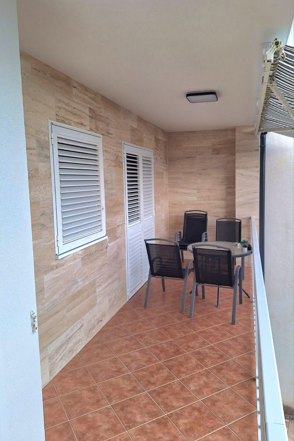 Three bedroom apartment with balcony and sea view Stanići, Omiš  A-a