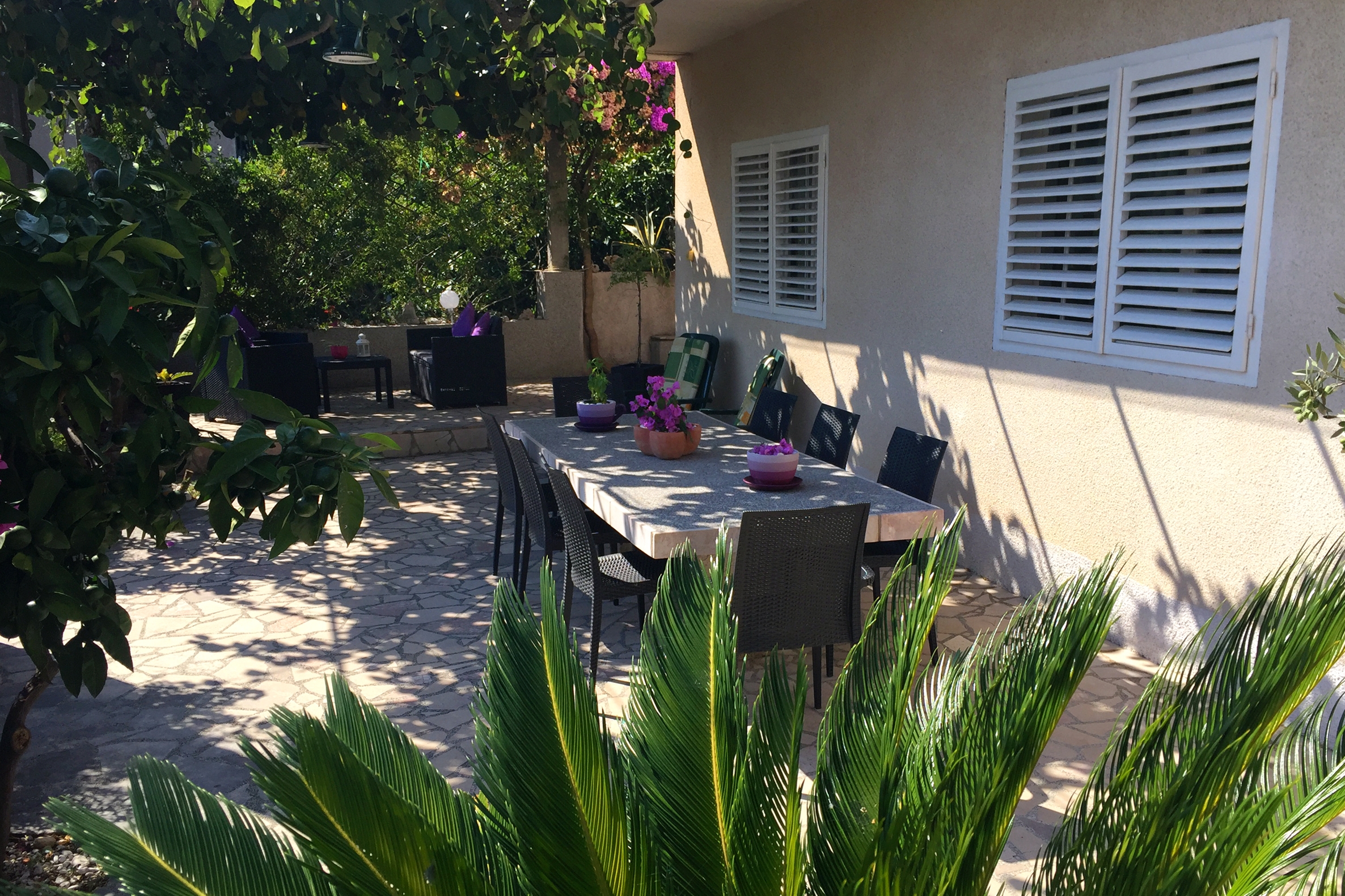 Two bedroom apartment with terrace Orebić, Pelješac  A-a