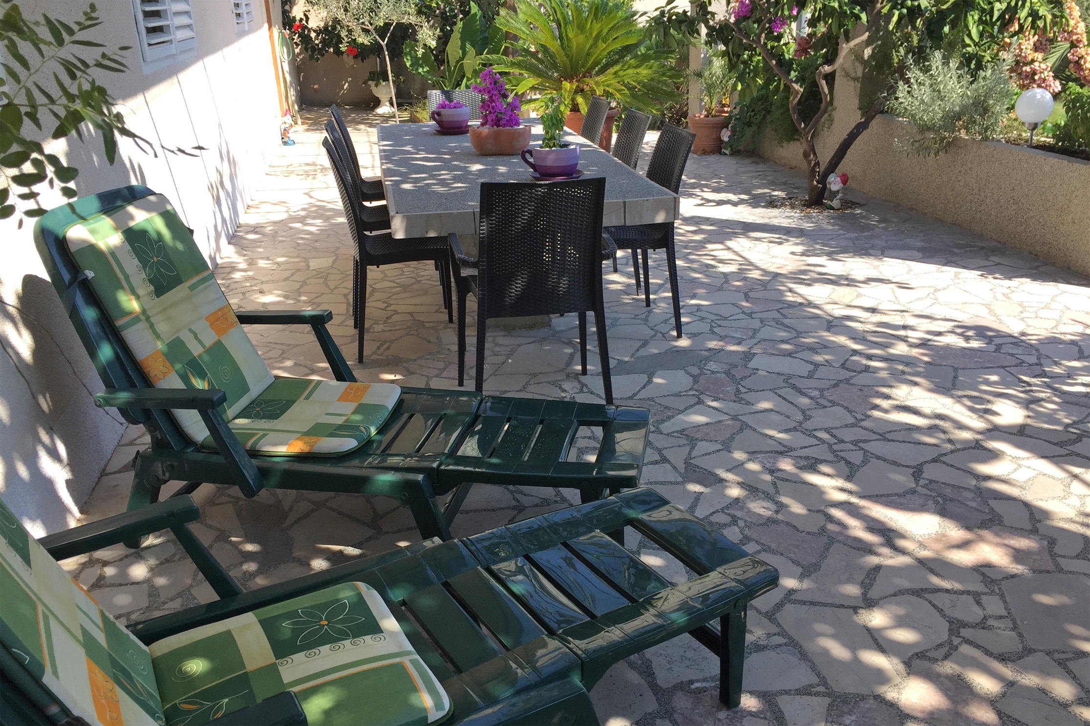 Two bedroom apartment with terrace Orebić, Pelješac  A-a