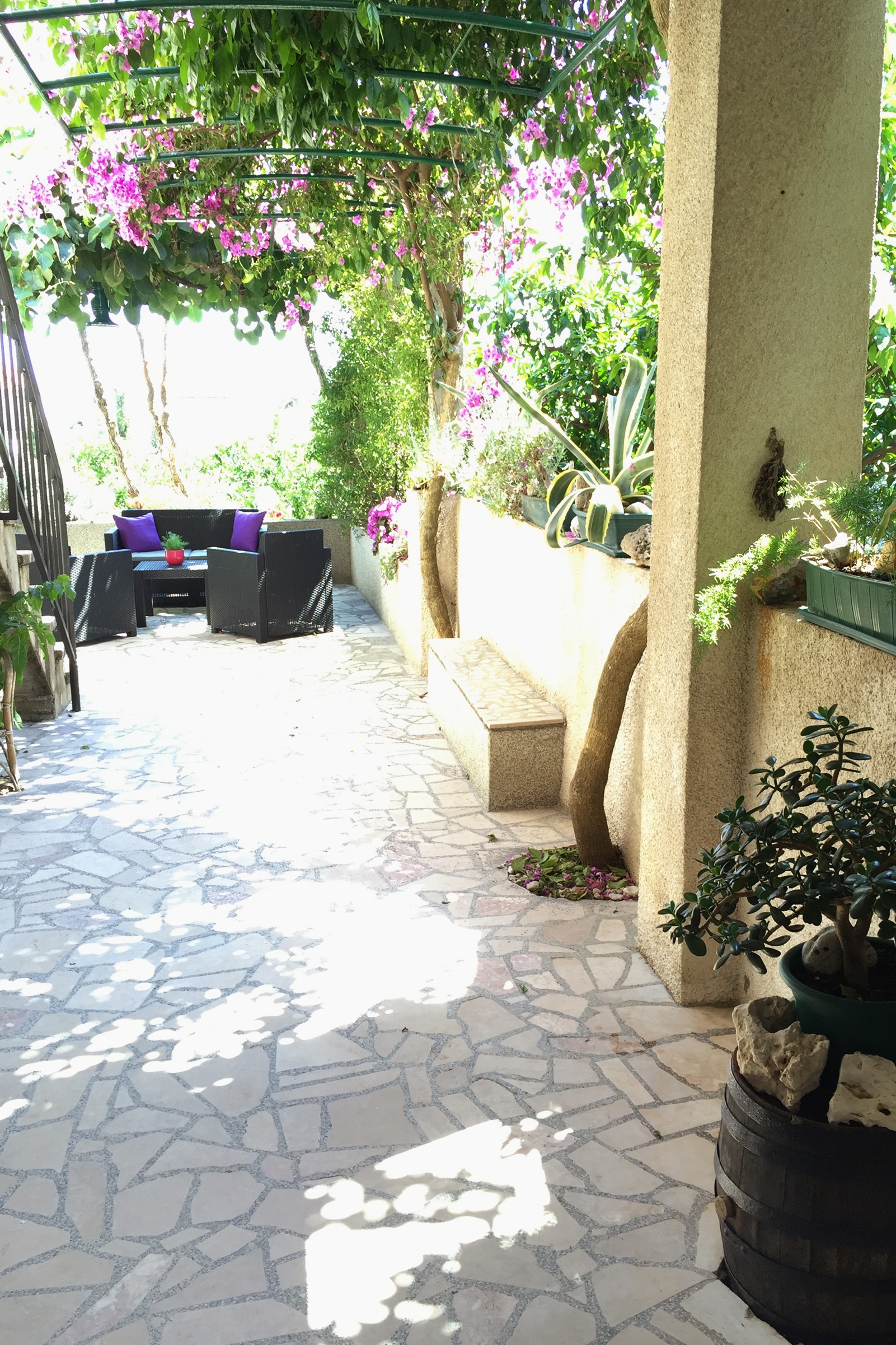 Two bedroom apartment with terrace Orebić, Pelješac  A-a