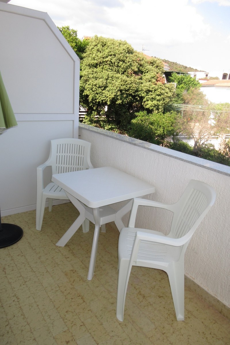 One bedroom apartment with balcony and sea view Cove Oštrička luka, Rogoznica  A-b