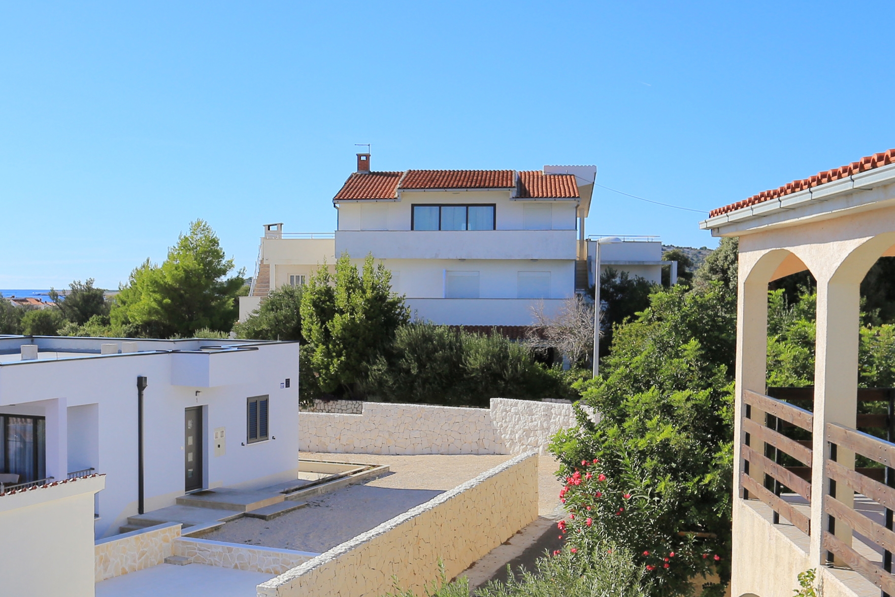 One bedroom apartment with balcony and sea view Cove Oštrička luka, Rogoznica (A-11451-b)