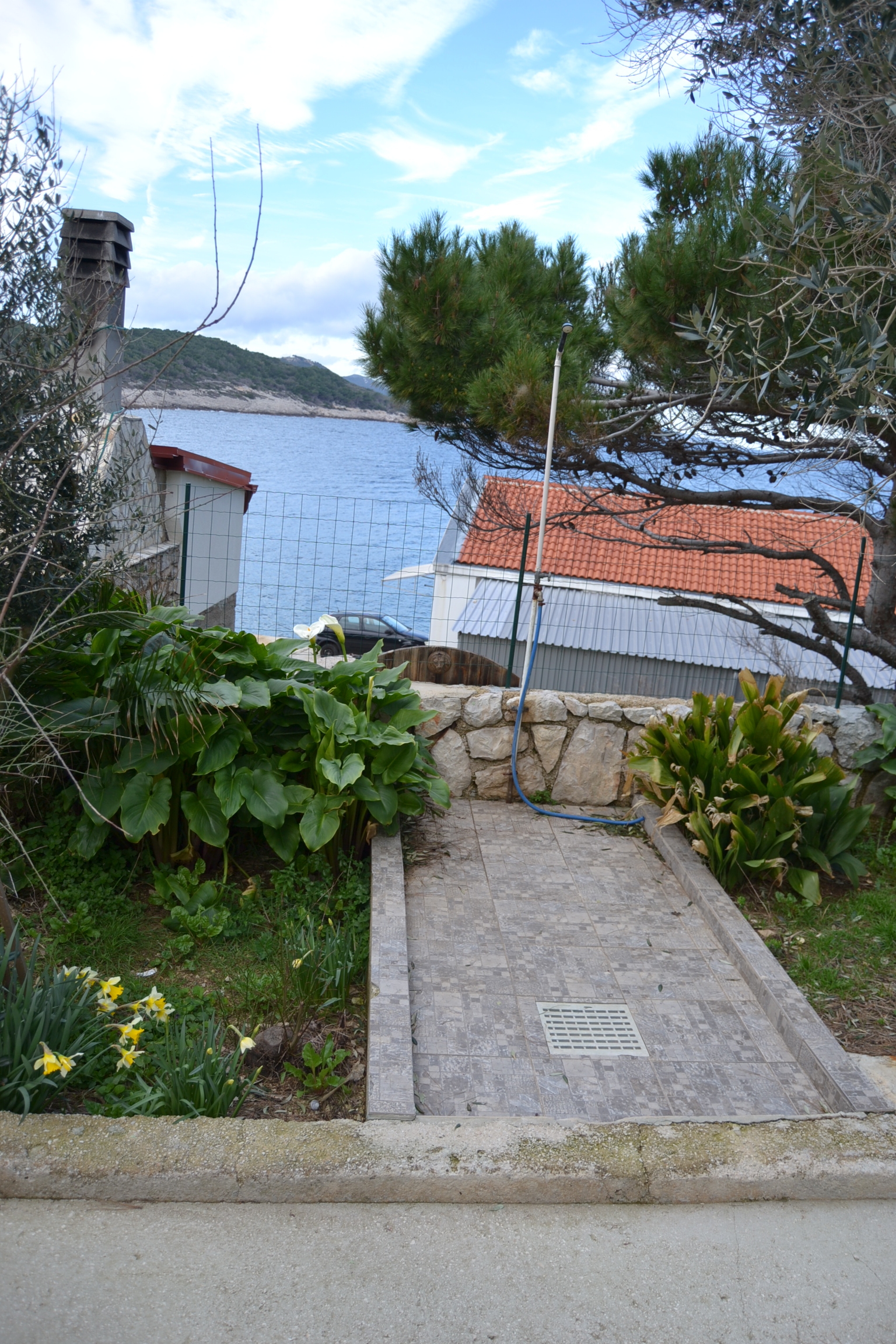 Studio flat with terrace and sea view Mali Lošinj, Lošinj  AS-a