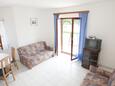 Obývací pokoj Privlaka, Obývací pokoj v ubytování typu apartment, WiFi.