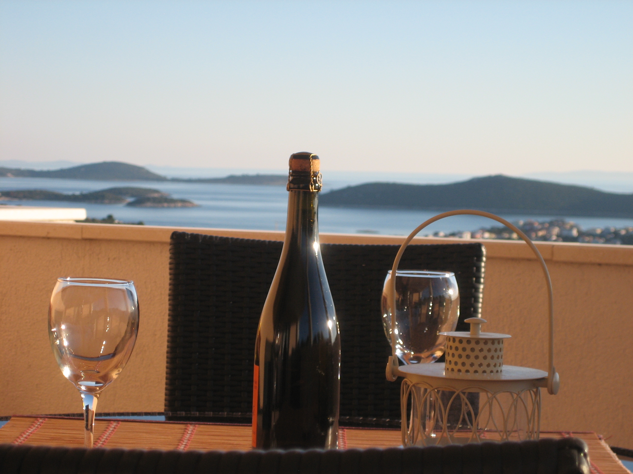 One bedroom apartment with terrace and sea view Dvornica, Rogoznica (A-11470-a)