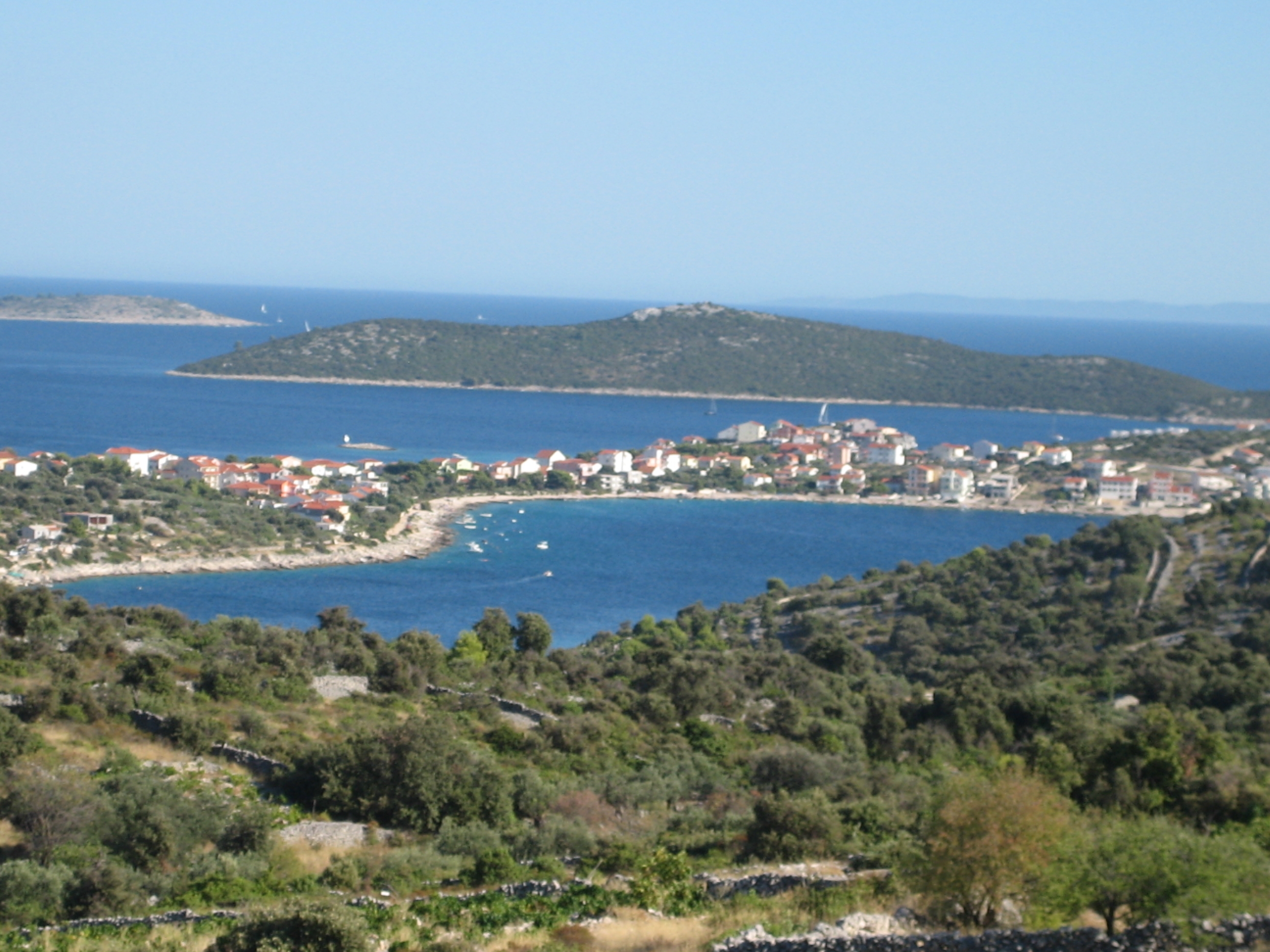 One bedroom apartment with terrace and sea view Dvornica, Rogoznica  A-a