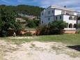 Barbat, Rab, Parkeerplaats 11472 - Appartementen with sandy beach.