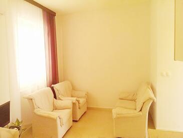 Living room Lumbarda, Living room in the apartment, dostupna klima, dopusteni kucni ljubimci i WIFI.