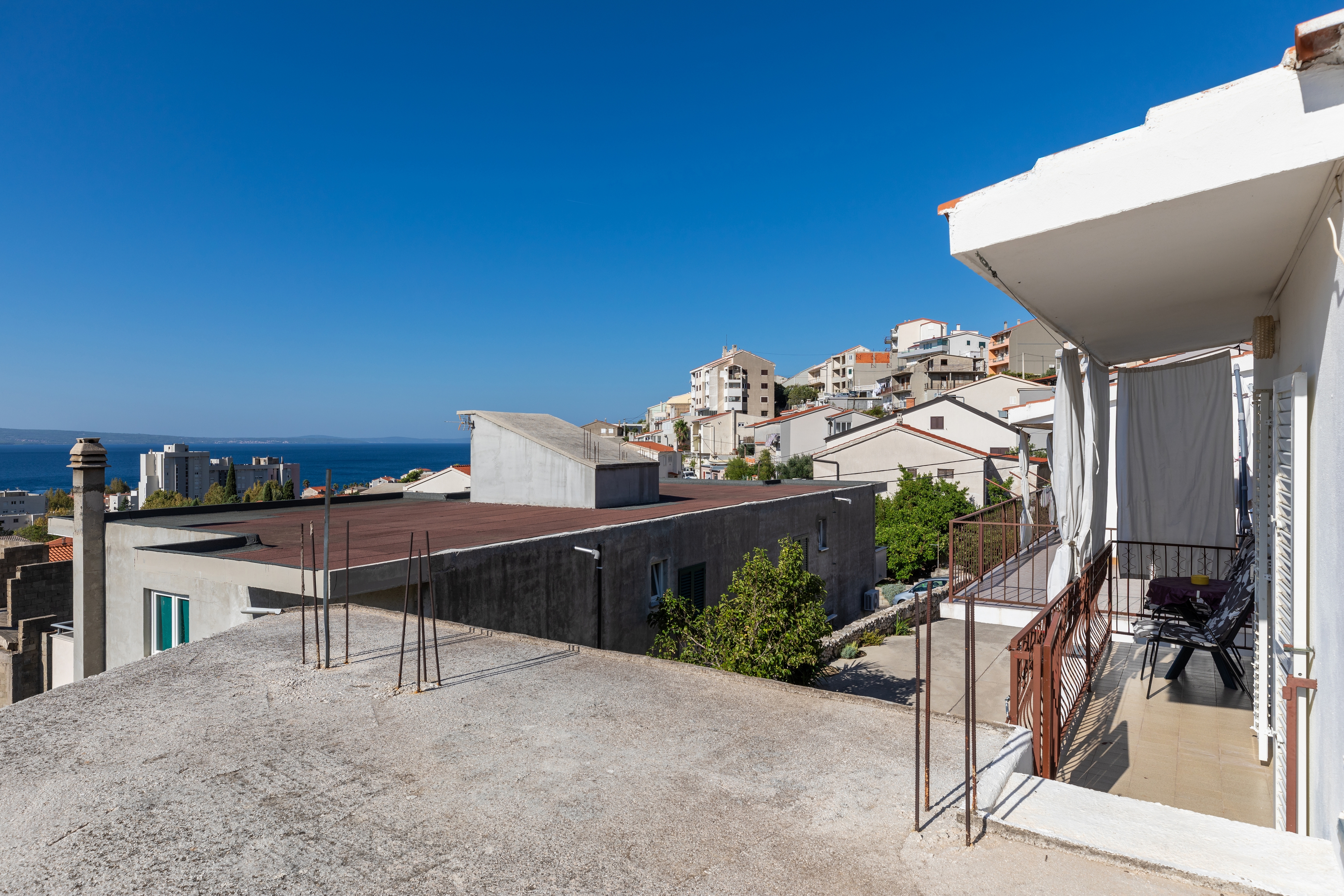 One bedroom apartment with balcony and sea view Dugi Rat, Omiš  A-a