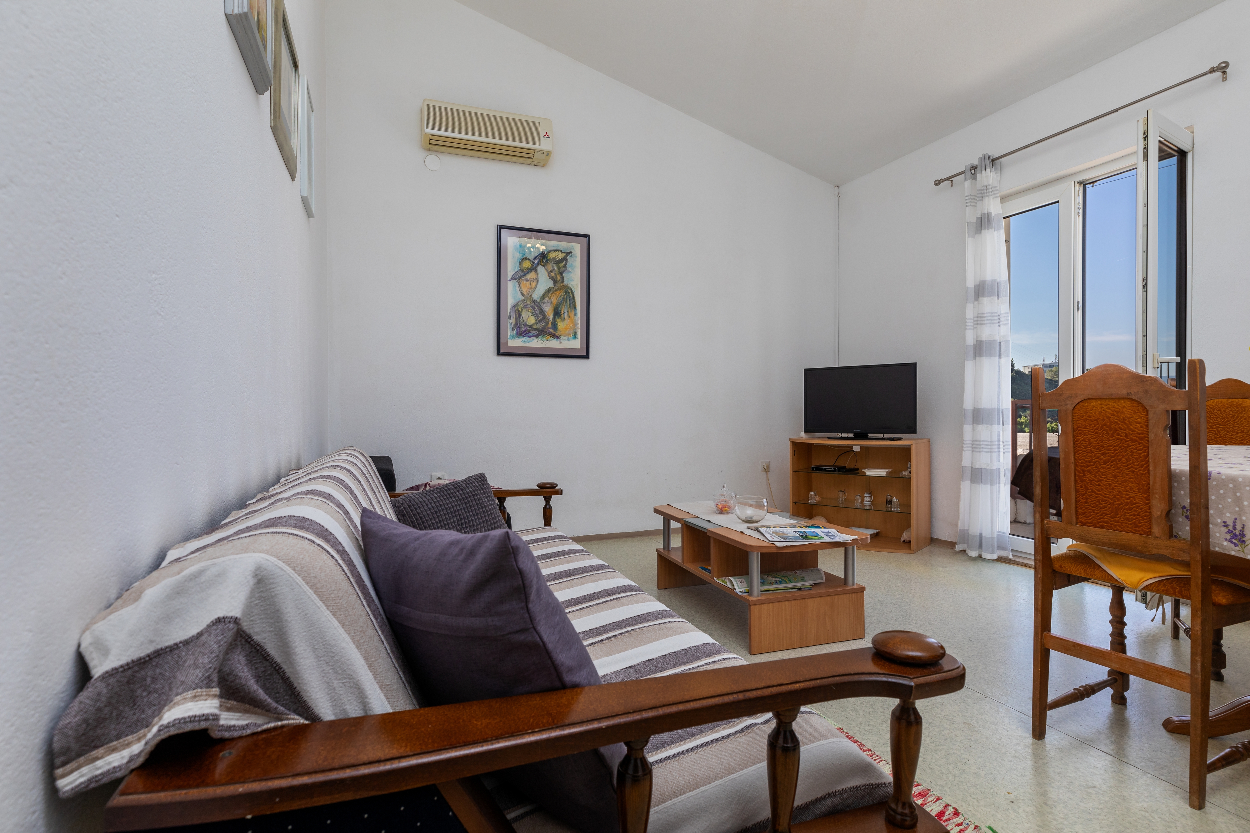 One bedroom apartment with balcony and sea view Dugi Rat, Omiš  A-a