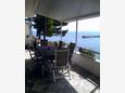 Terrasse Prigradica, Terrasse in folgender Unterkunftsart house, mit Meerblick und WiFi.