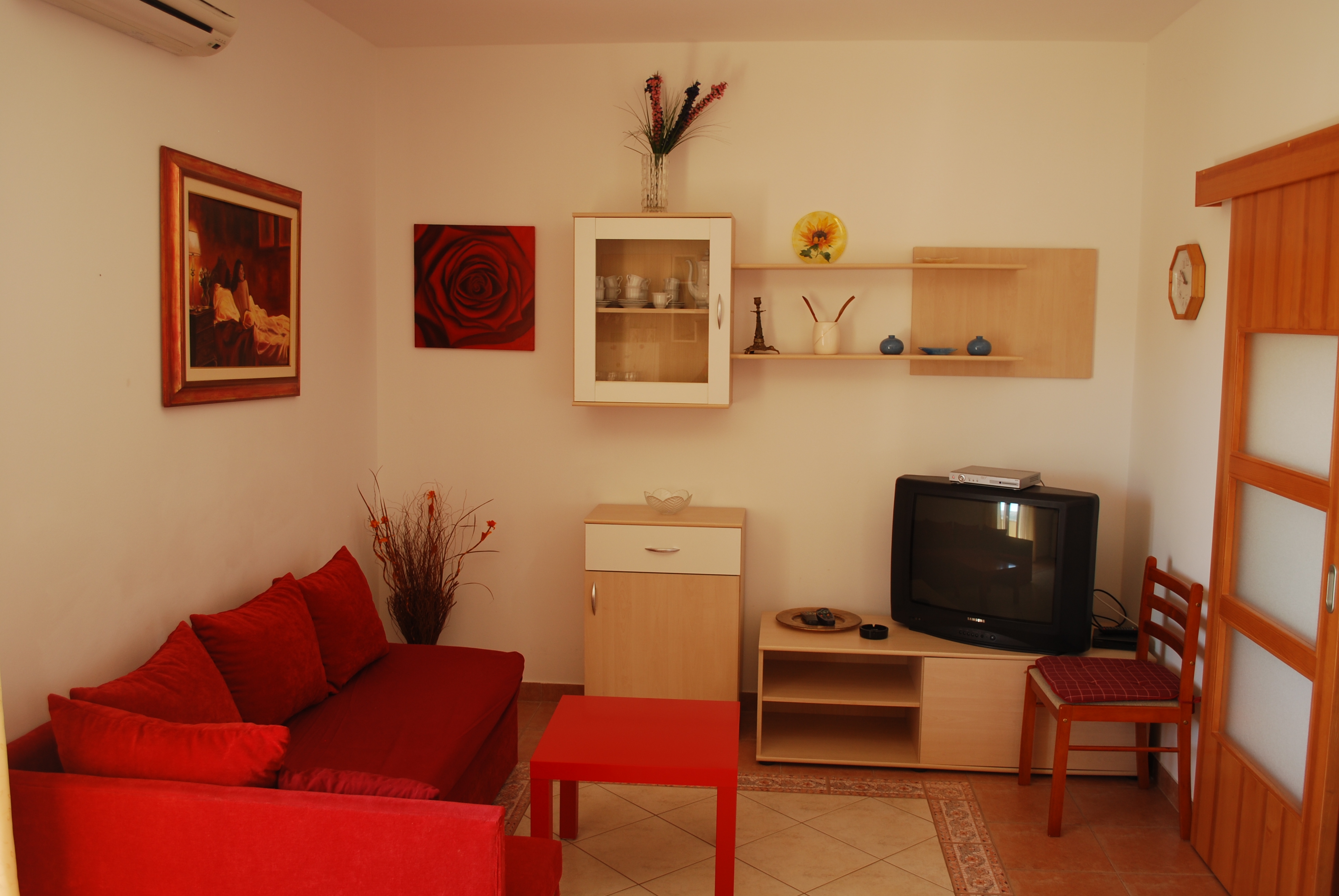 Two bedroom apartment with terrace and sea view Pag  A-b