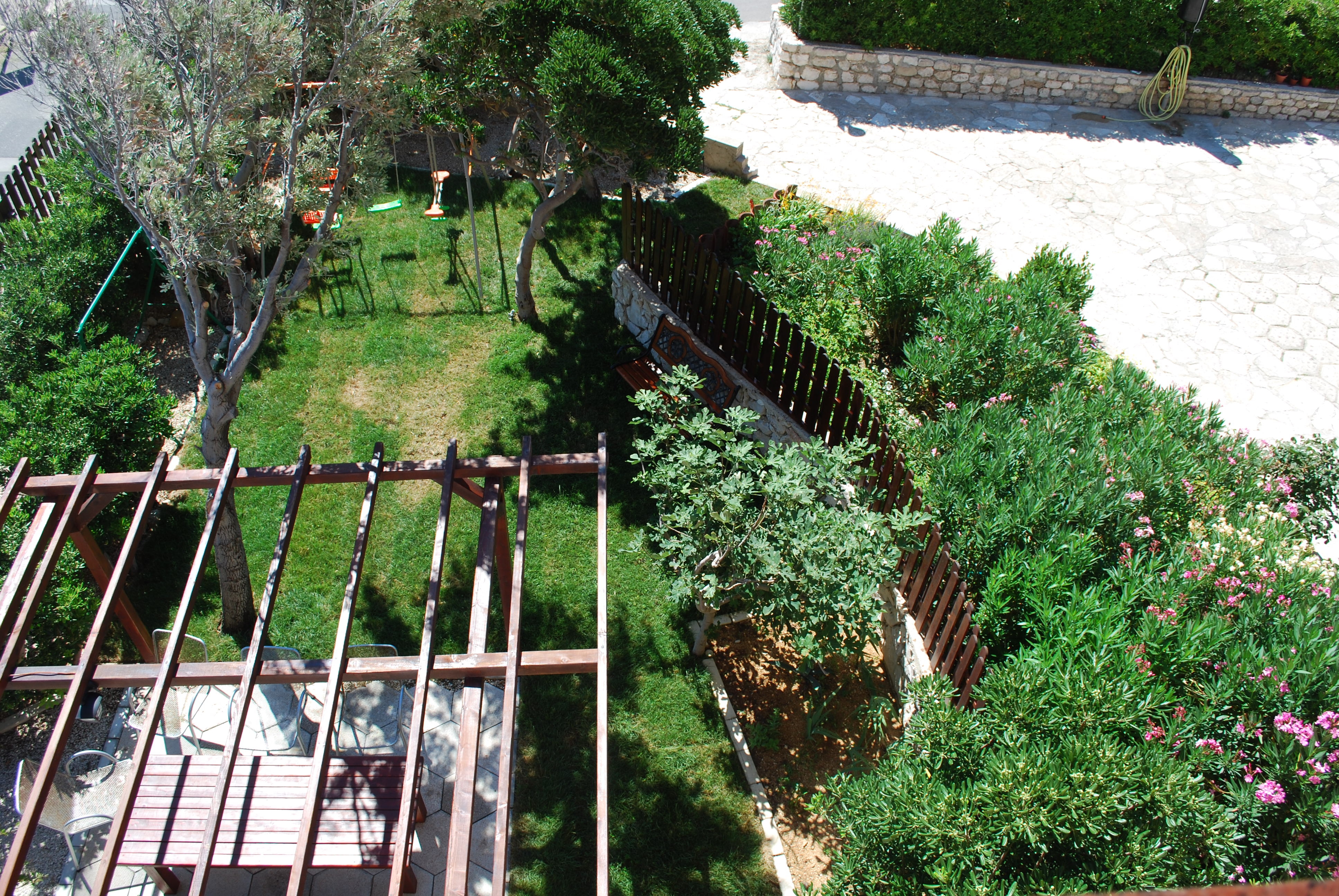 Two bedroom apartment with terrace and sea view Pag  A-b