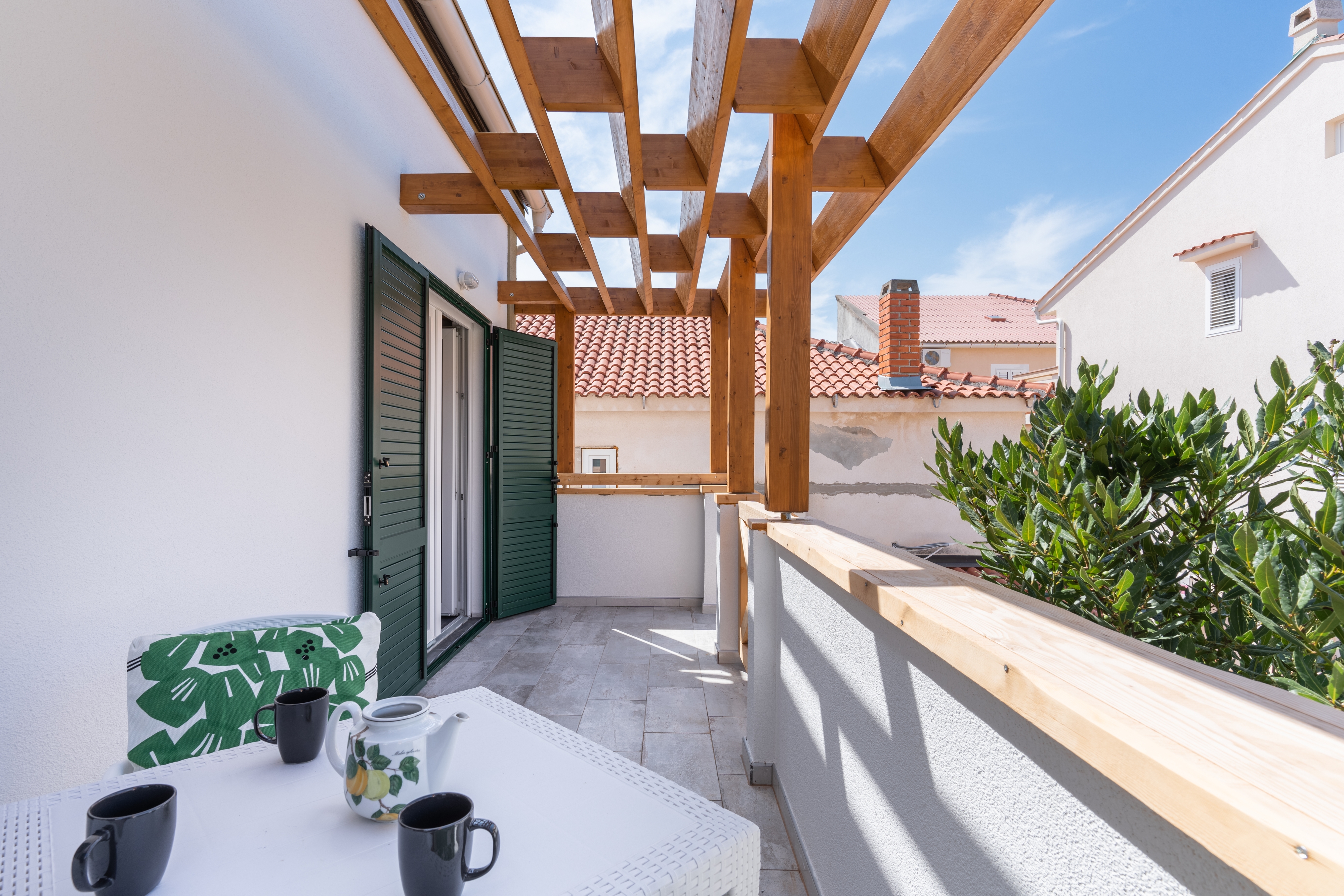 One bedroom apartment with balcony Novalja, Pag  A-a