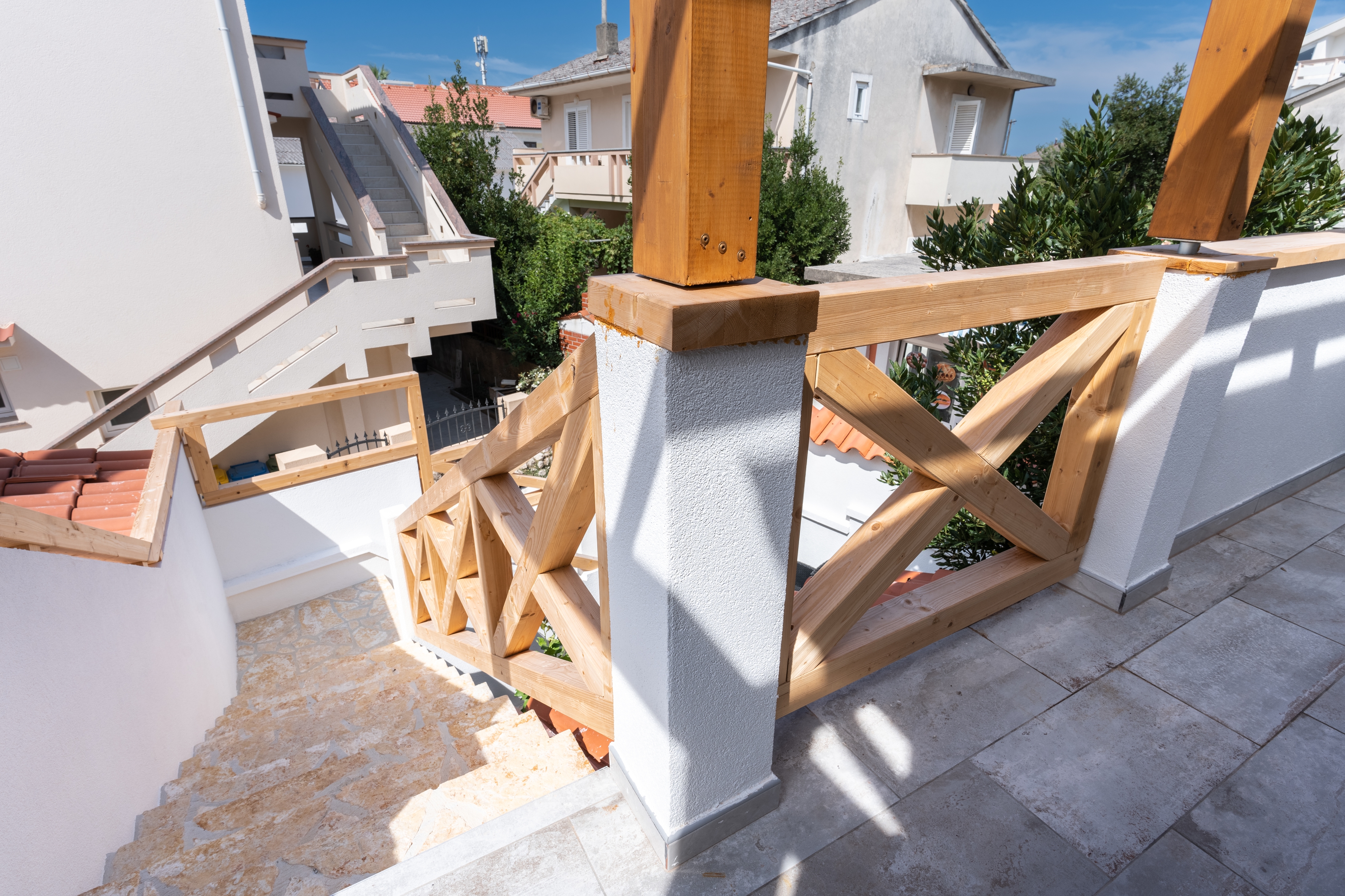 One bedroom apartment with balcony Novalja, Pag  A-a