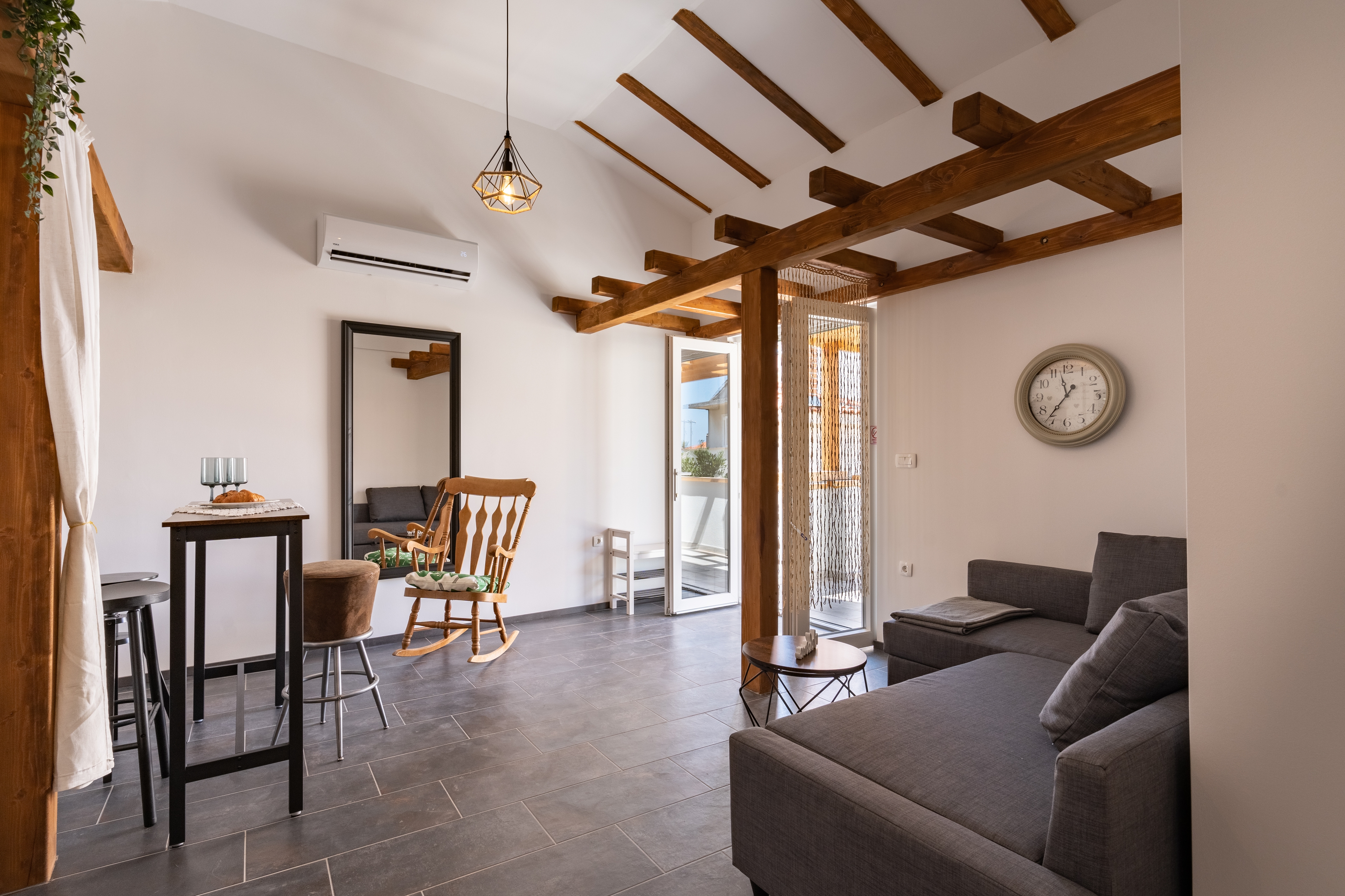 One bedroom apartment with balcony Novalja, Pag (A-11512-a)