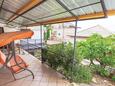 Společná terasa - pohled Novi Vinodolski, Společná terasa - pohled v ubytování typu apartment, WiFi.