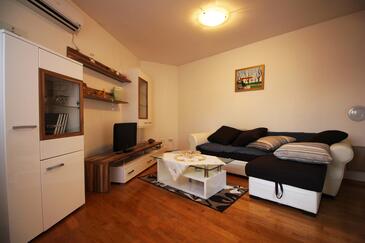 Living room Podstrana, Living room in the apartment, dostupna klima i WIFI.