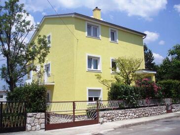 Selce, Crikvenica, Propiedad 11527 - Apartamentos with pebble beach.