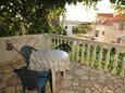 Terrace Rukavac, Terrace in the apartment, with a sea view, (pet friendly) and WiFi.
