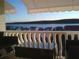 Balkon 1 - pogled Barbat, Balkon 1 - pogled u smještaju tipa apartment, kućni ljubimci dozvoljeni i WiFi.