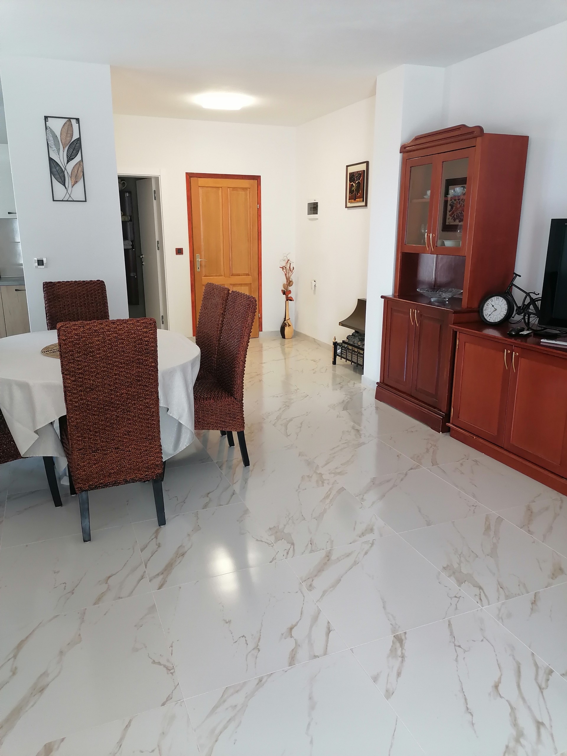 Two bedroom apartment with terrace and sea view Klenovica, Novi Vinodolski  A-b