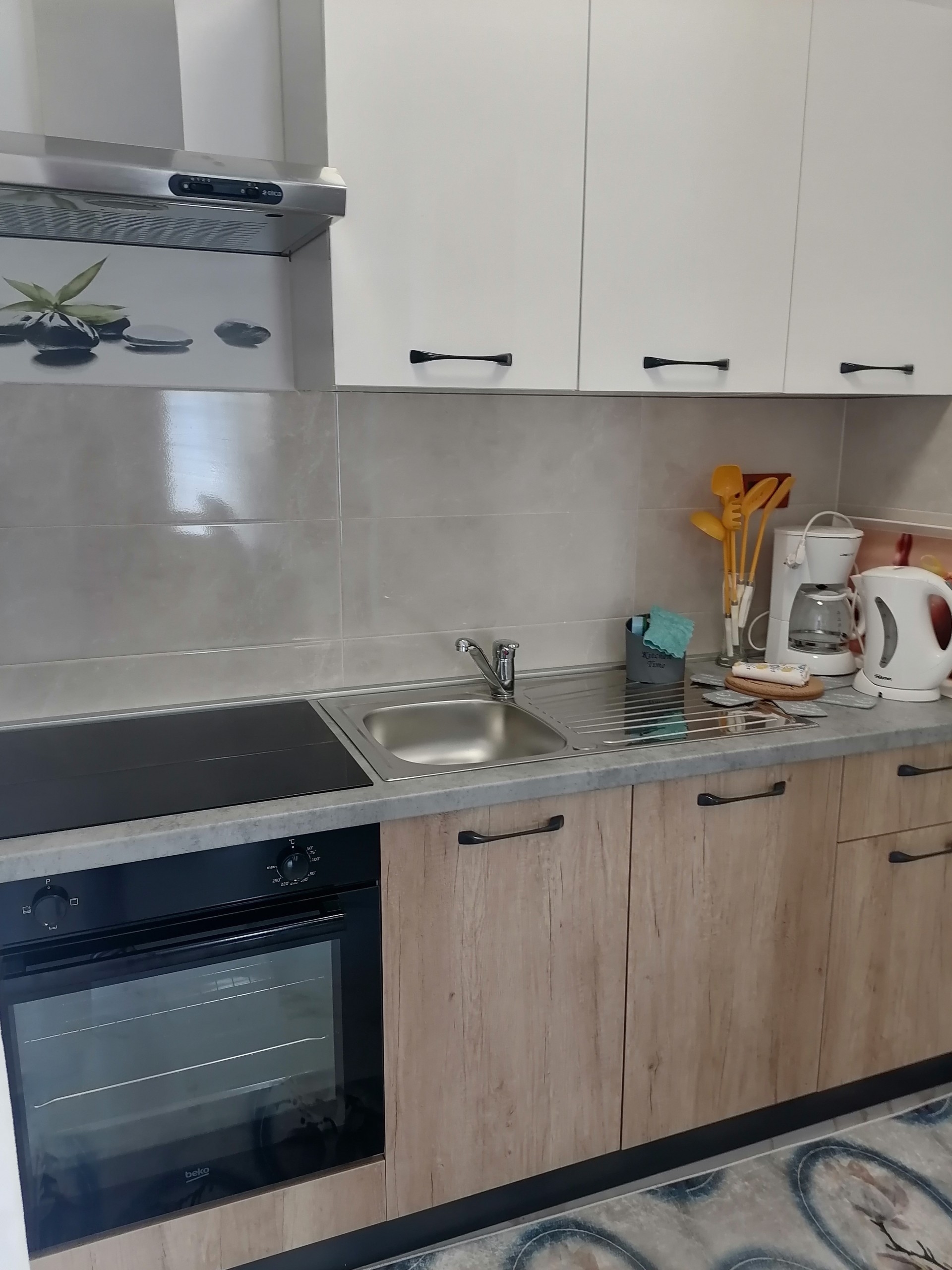 Two bedroom apartment with terrace and sea view Klenovica, Novi Vinodolski  A-b
