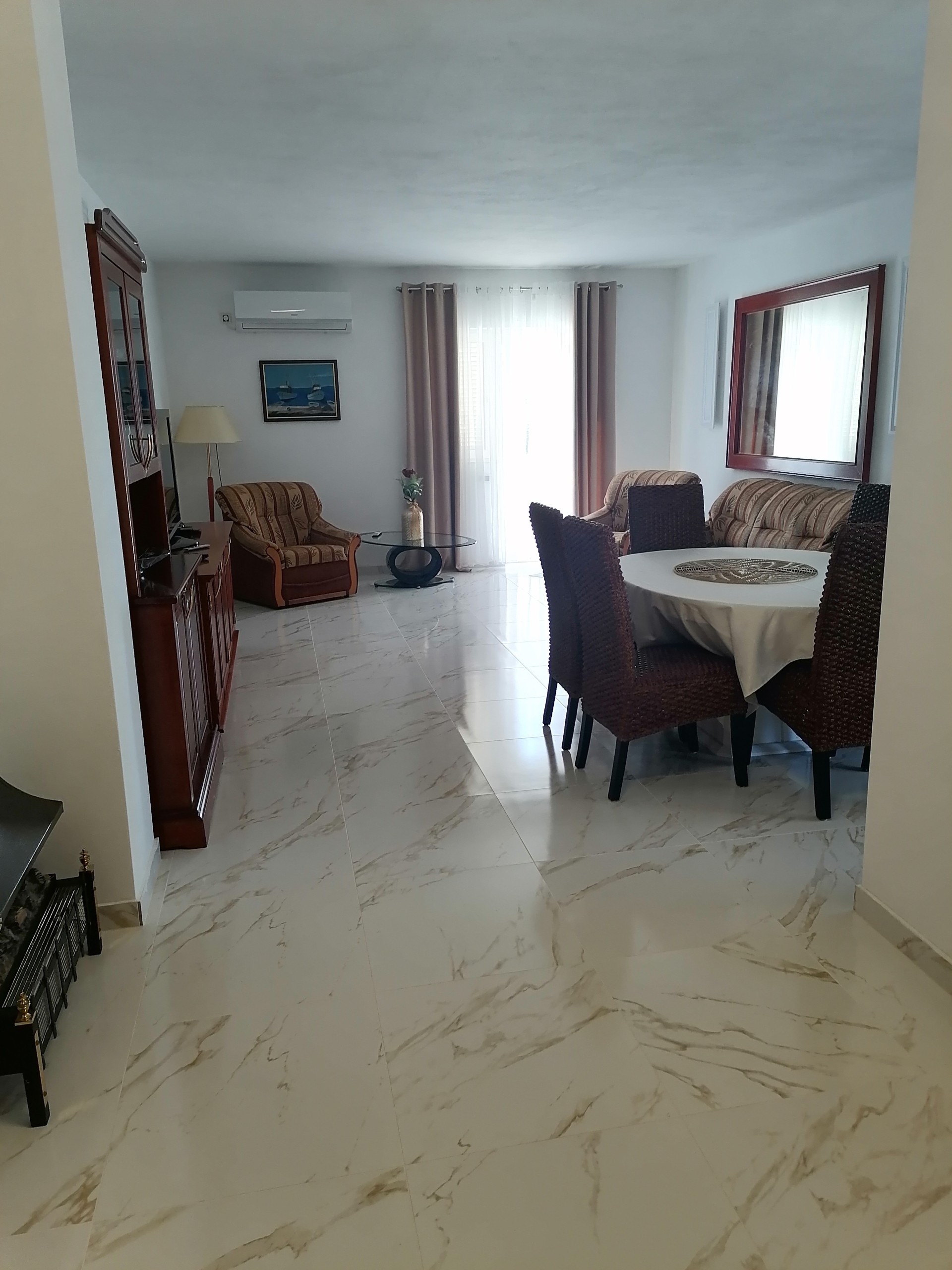 Two bedroom apartment with terrace and sea view Klenovica, Novi Vinodolski  A-b
