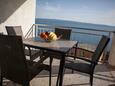 Suhi Potok, Terrace in the apartment, with a sea view and WiFi.