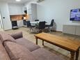 Obývací pokoj Supetarska Draga - Gornja, Obývací pokoj v ubytování typu apartment, domácí mazlíčci povoleni a WiFi.