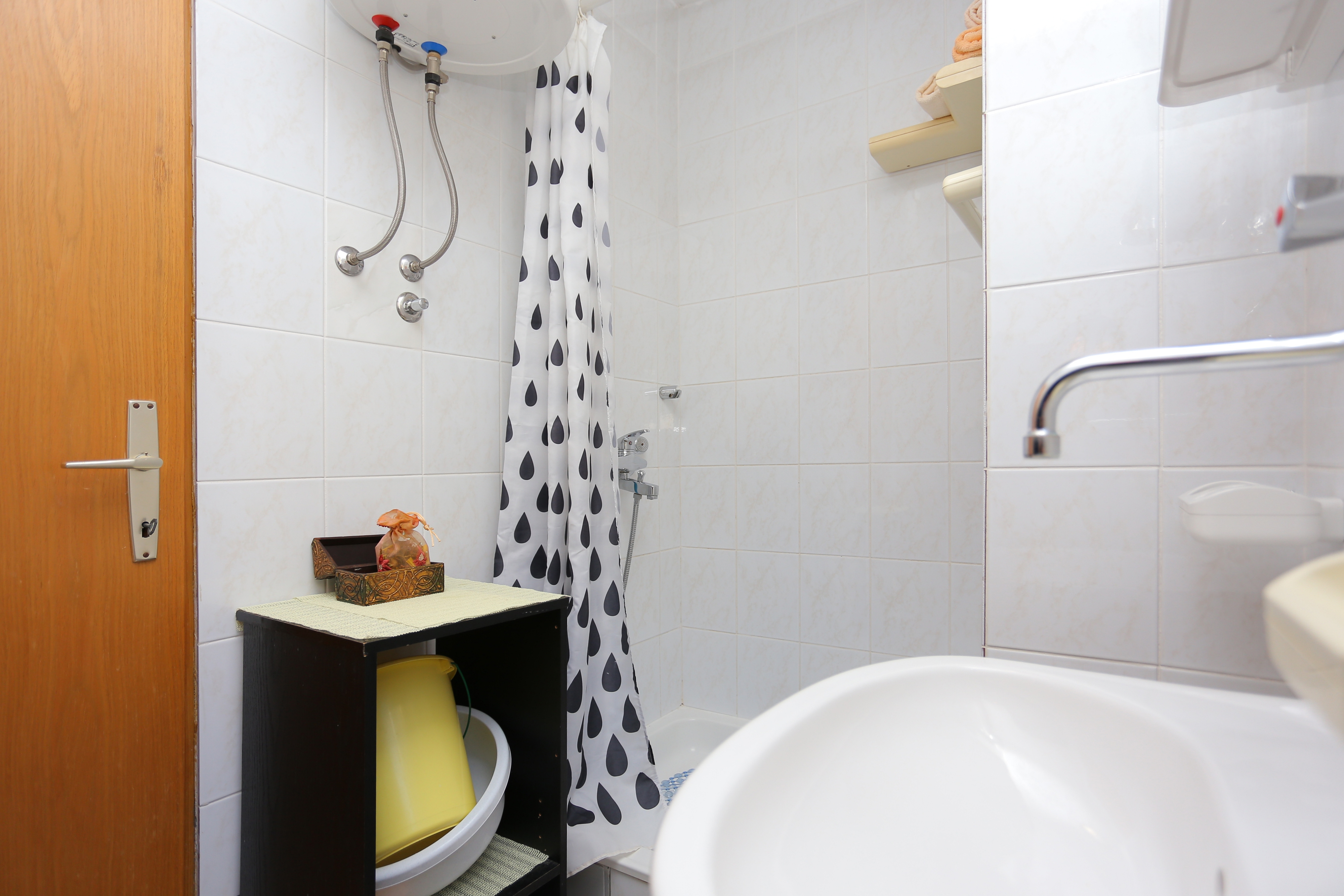One bedroom apartment with balcony and sea view Podaca, Makarska  A-b