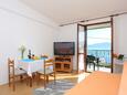 Living room Podaca, Living room in the apartment, air condition available and WiFi.