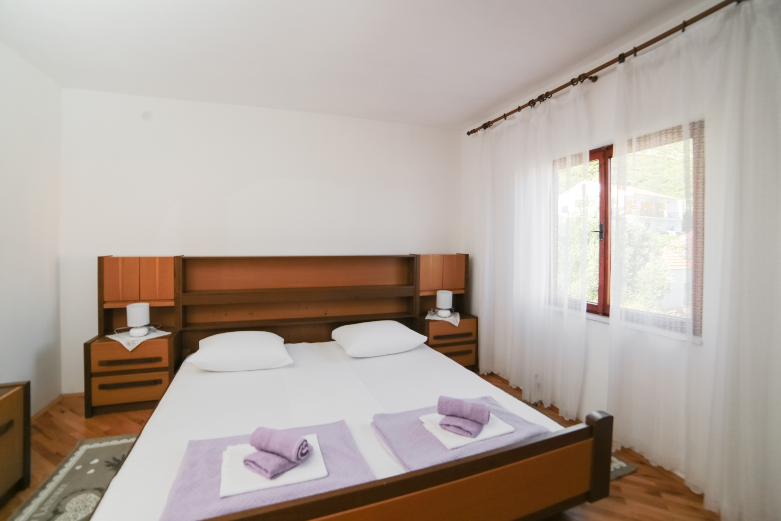 Two bedroom apartment with balcony and sea view Podaca, Makarska  A-d